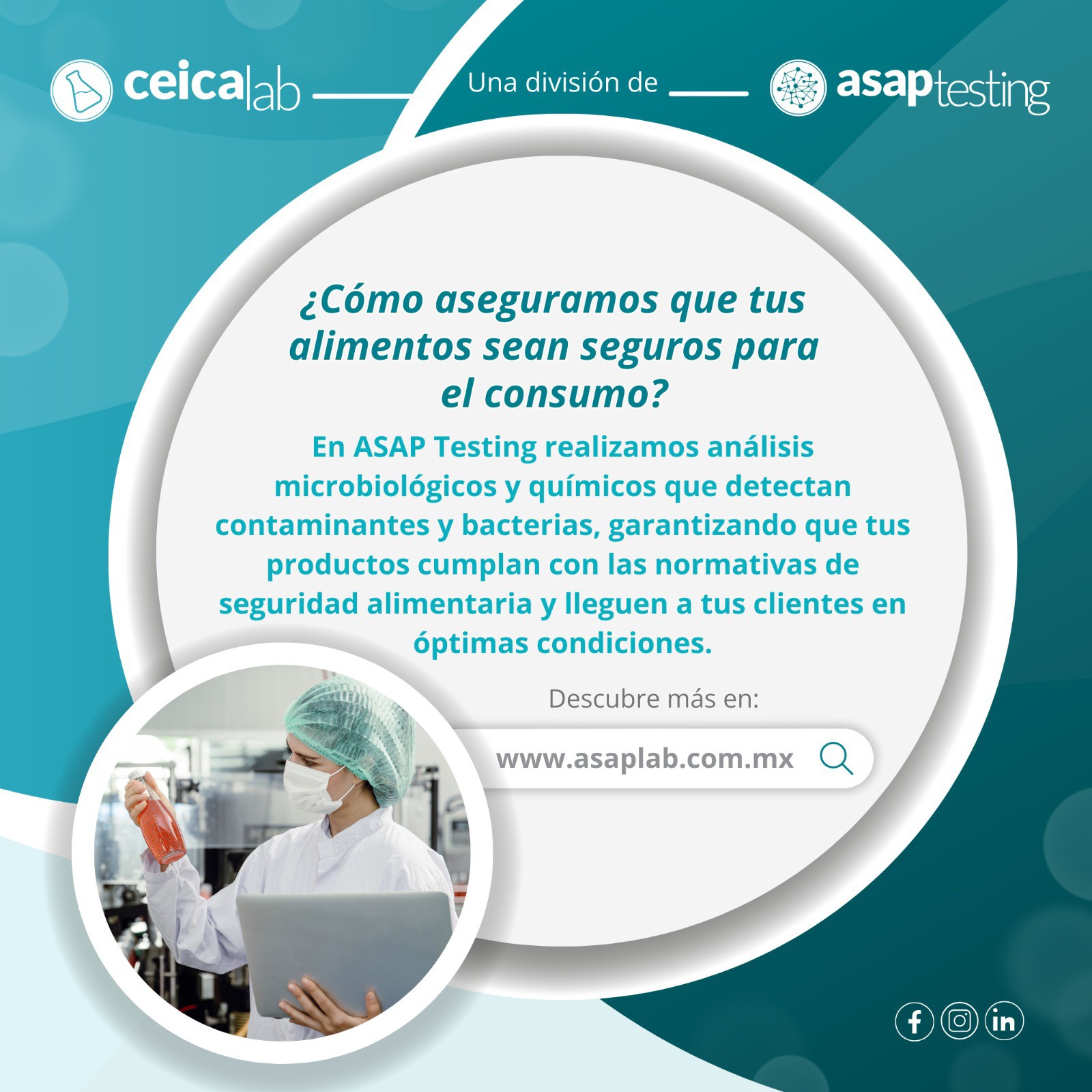 ASAP Testing - 🍽️🔍 ¿Te has preguntado cómo aseguramos que...