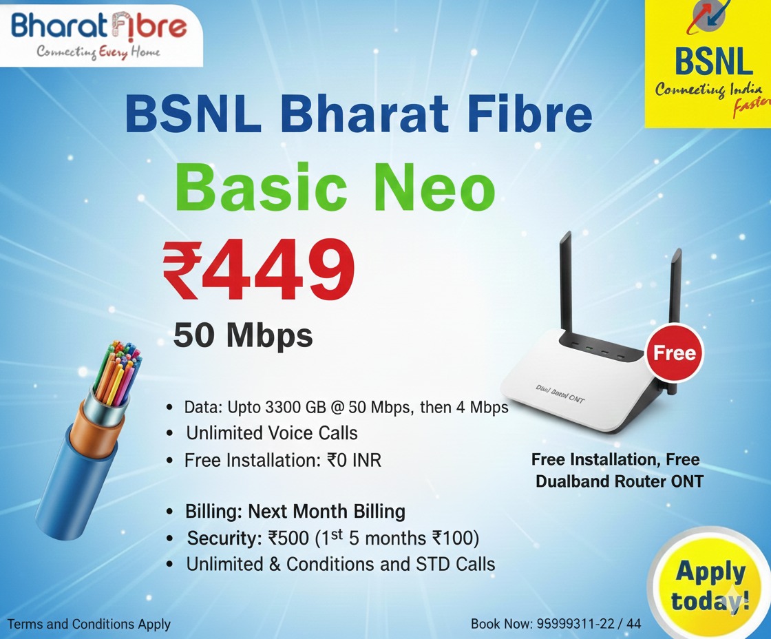 BSNL Bharat Fibre CP