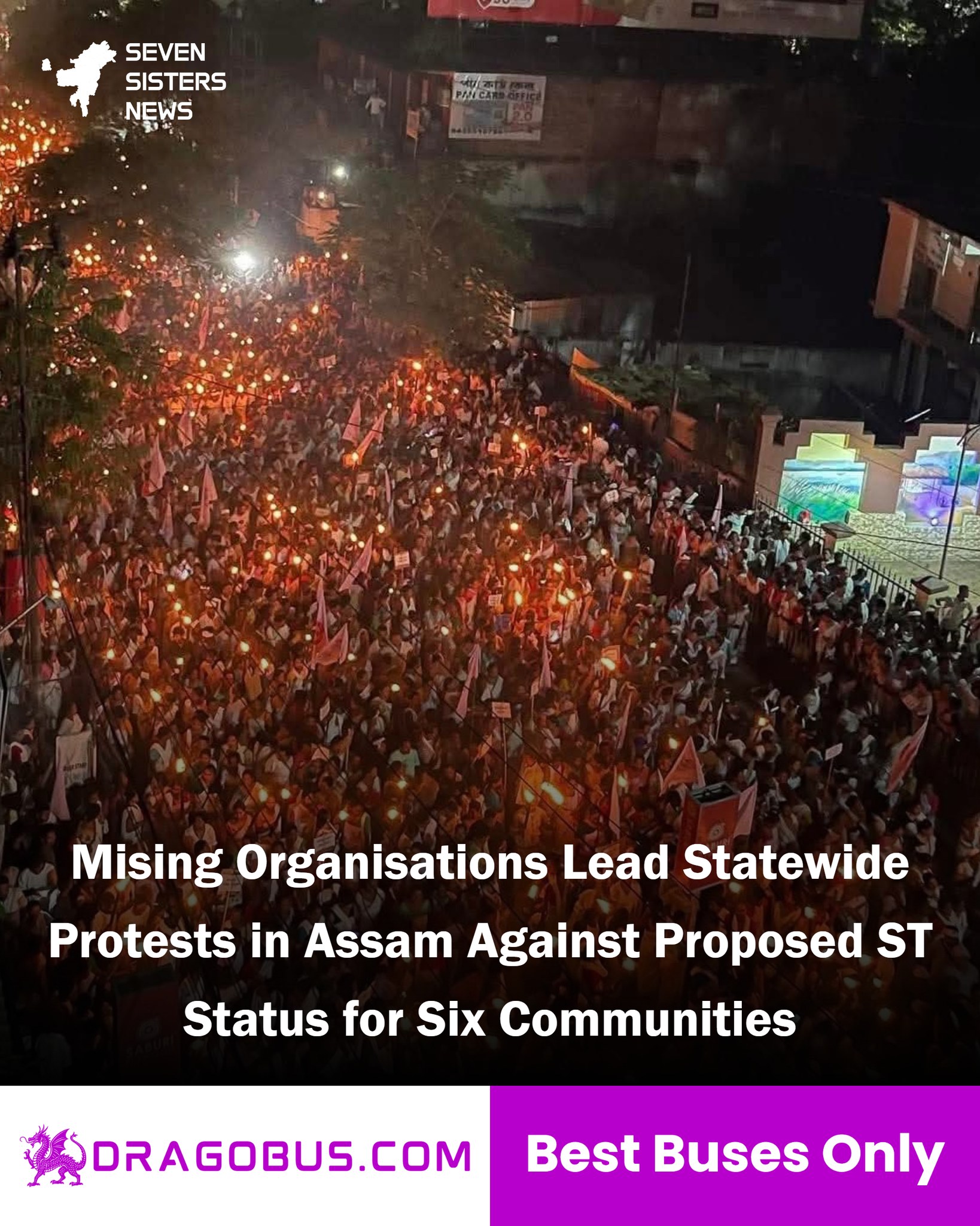 Large-scale demonstrations were... - Seven Sisters News | Facebook
