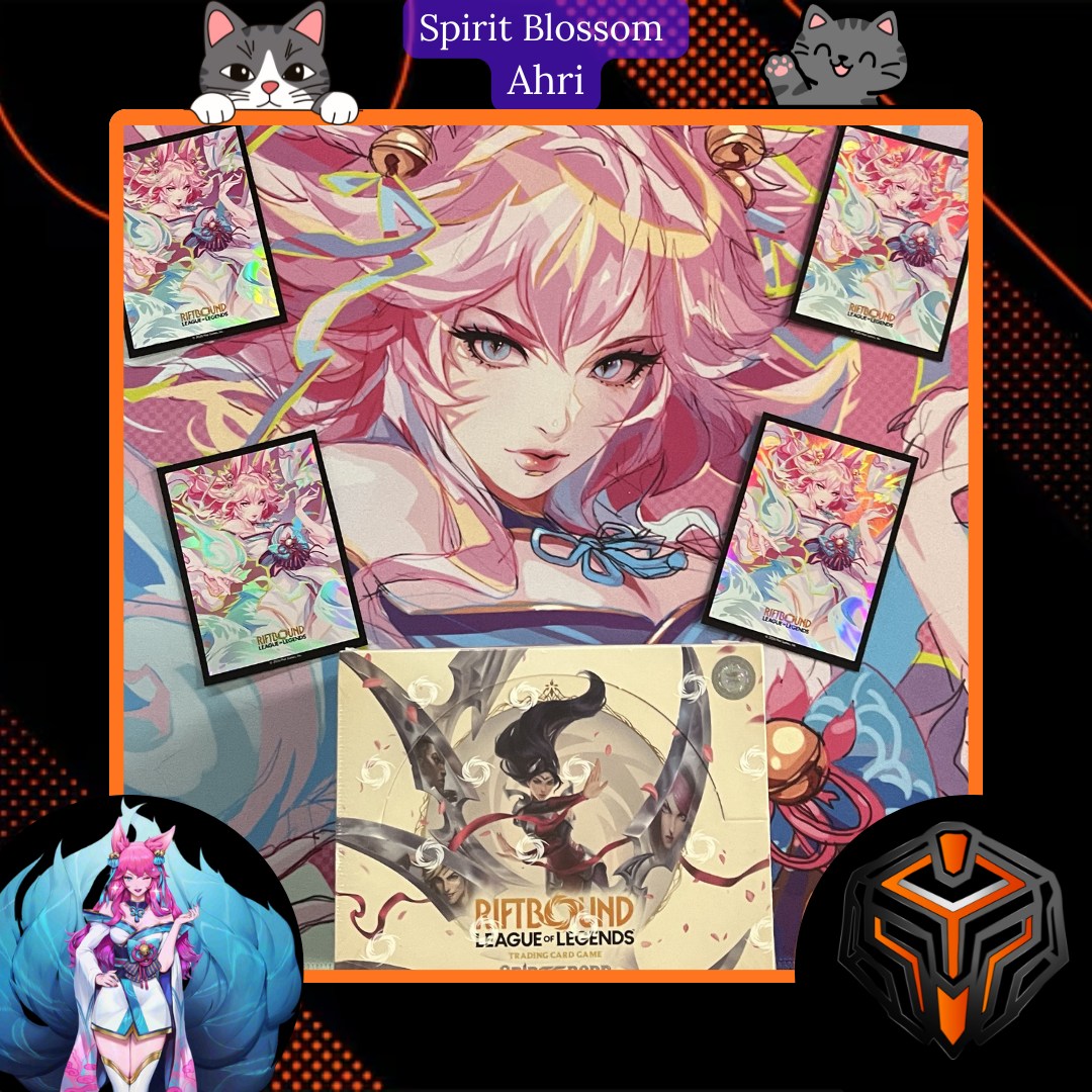 🌸 Meet the Spiritforged Riftbound Character: Spirit Blossom Ahri