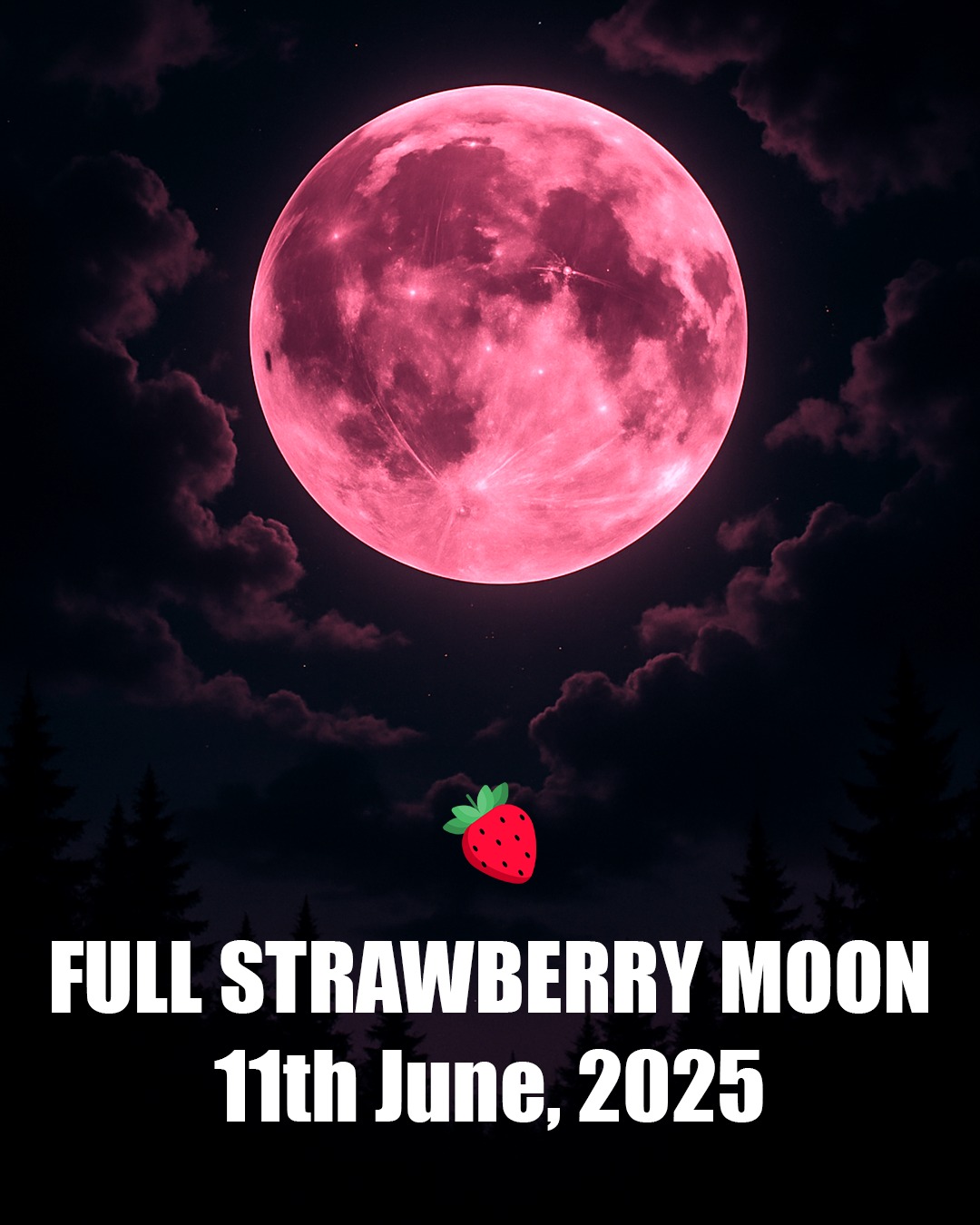 Mark your calendars – the Full Strawberry Moon is coming up on