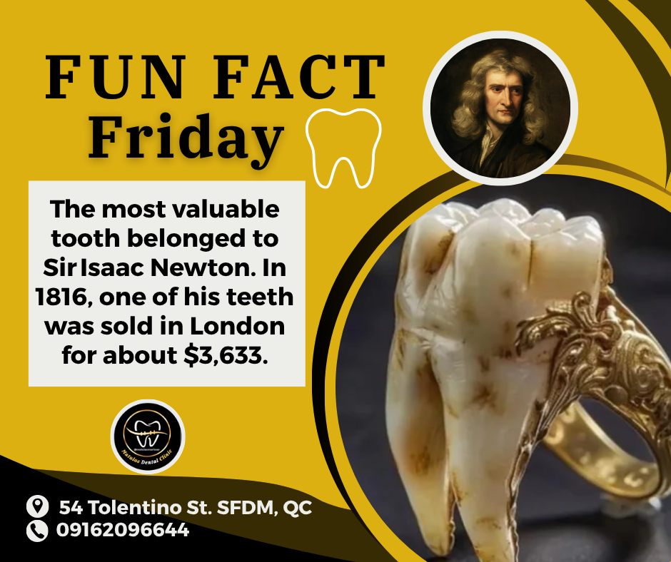 Matulac - 🦷💎 Tooth Trivia Time! 💎🦷 Did you know? The most valuable ...