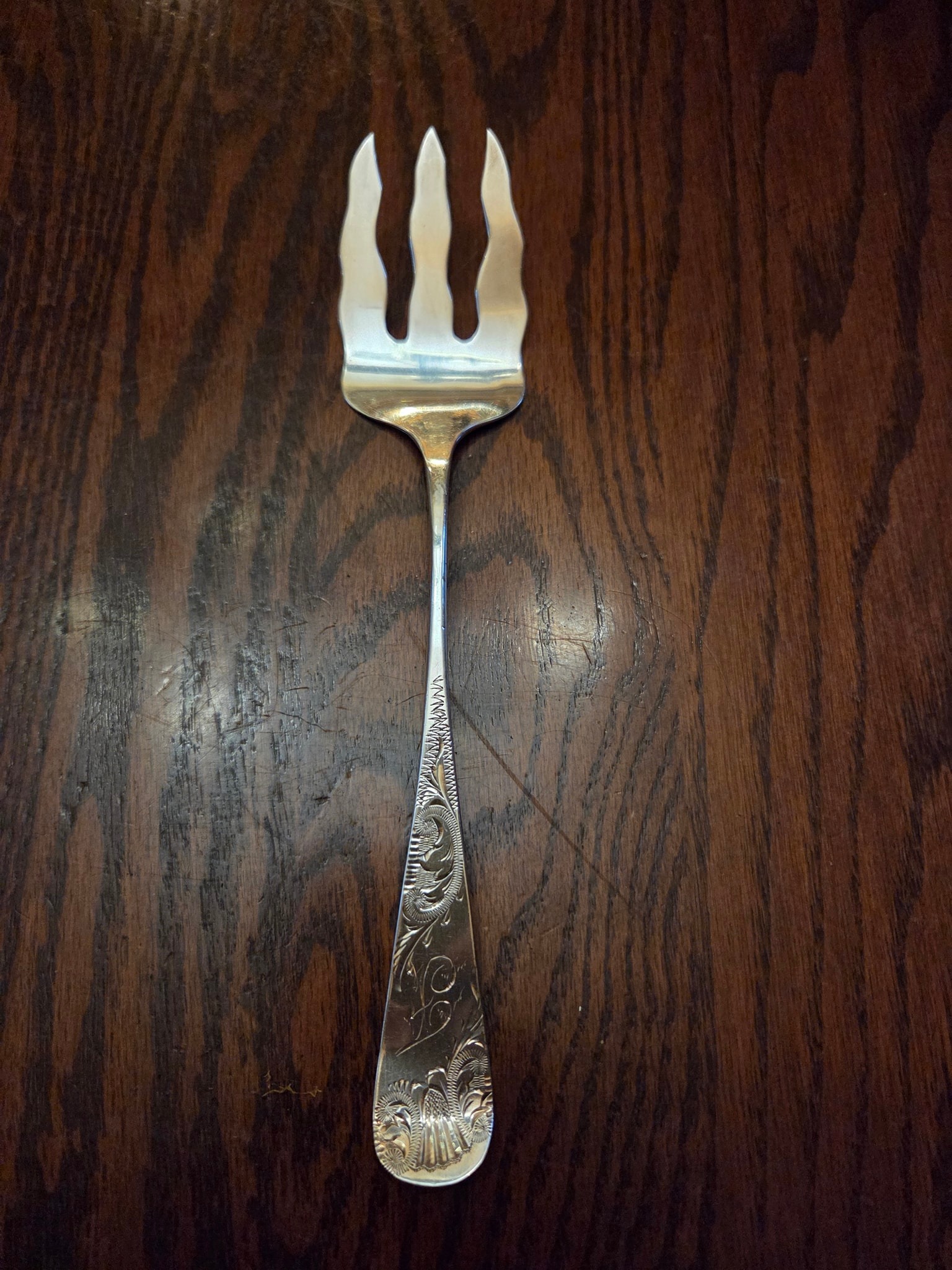 Identify sterling silver fork manufacturer?