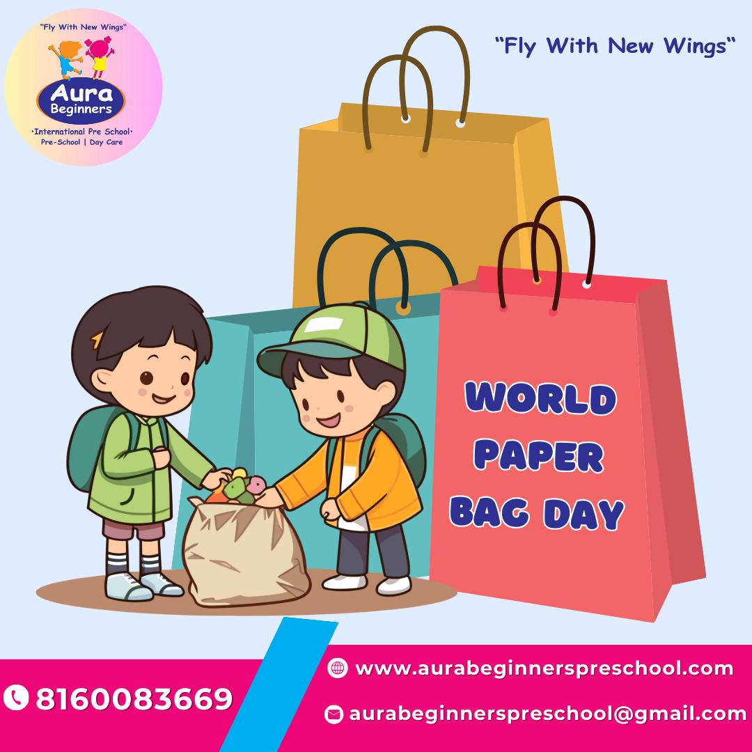 Aura - The history of Paper Bag Day dates back to the 19th century when ...