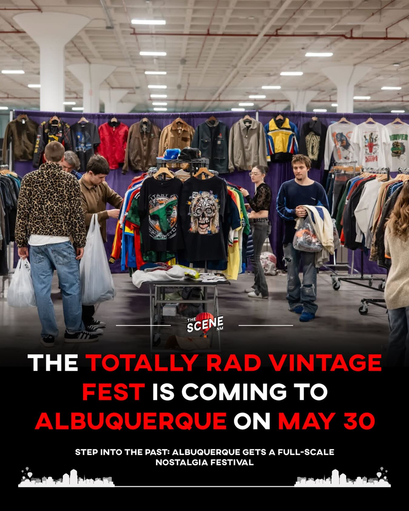 Albuquerque will host Totally Rad Vintage Fest on May 30, 2026 at 