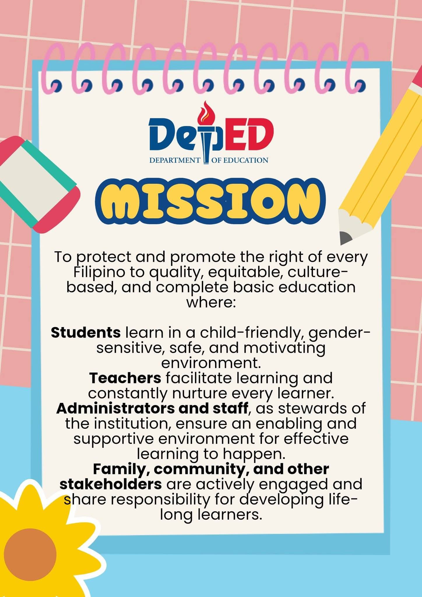 DepEd Mission,... - FREE Learning Resources by 𝗠𝗼𝗺𝗺𝘆 𝗜𝗰𝗮 | Facebook