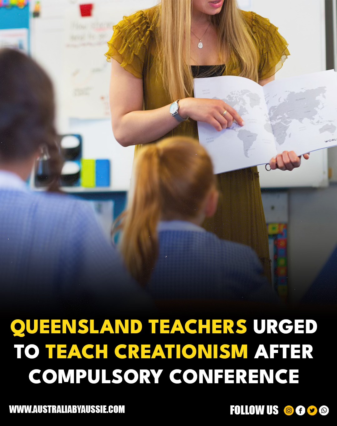 Australia - Teachers at a group of Queensland Christian schools were ...
