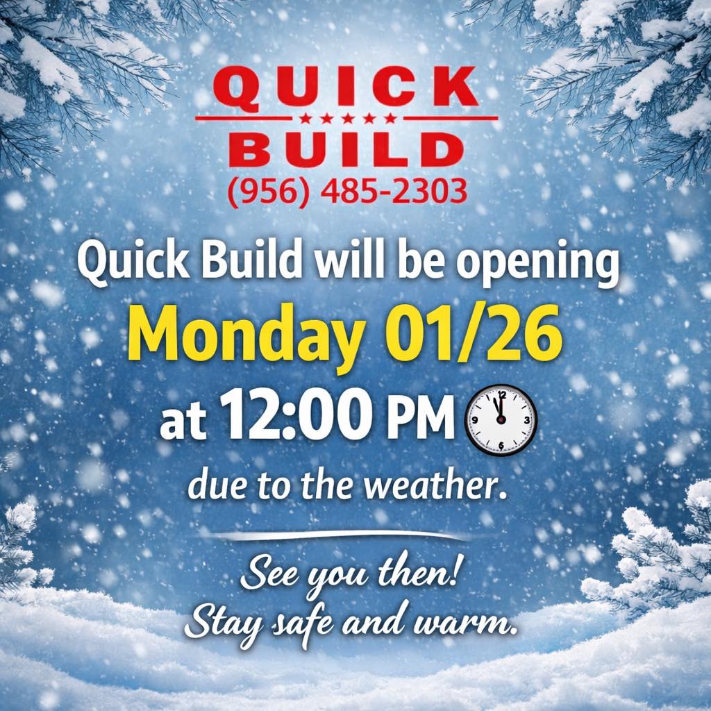 Quick Build Lumber | Sullivan City TX