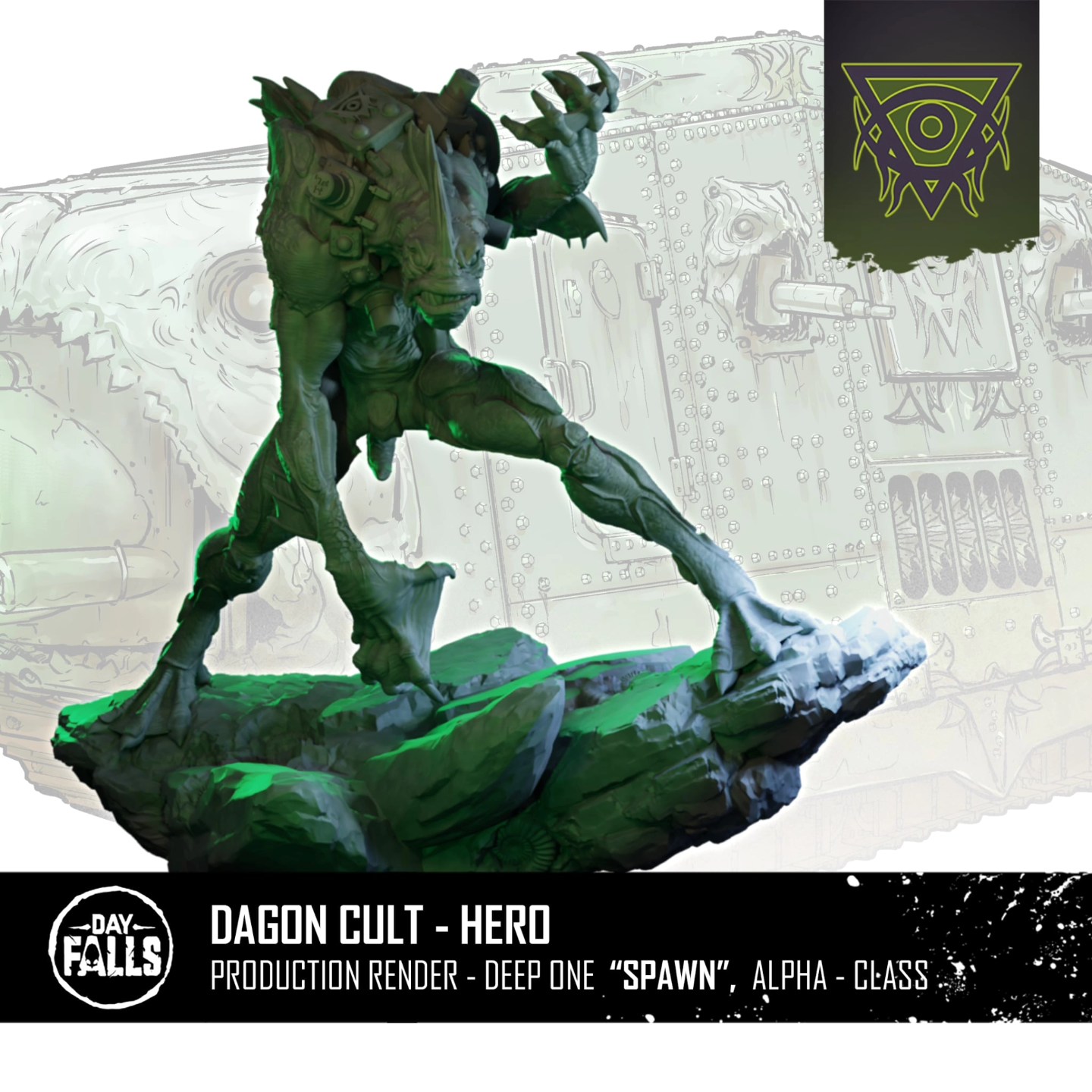 Day Falls - 🔥 DAGON CULT – DEEP ONE “SPAWN” | ALPHA CLASS... | Facebook