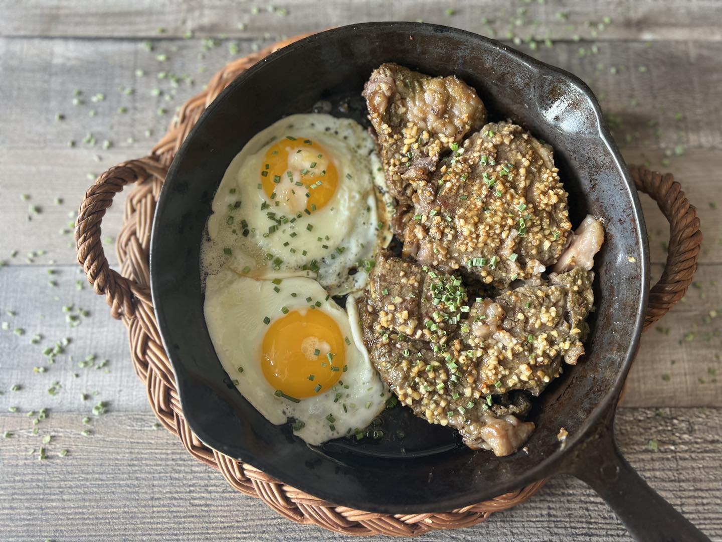 ZK Ranches - 🥩🍳 Ribeye steak & eggs — name a more cowboy... | Facebook