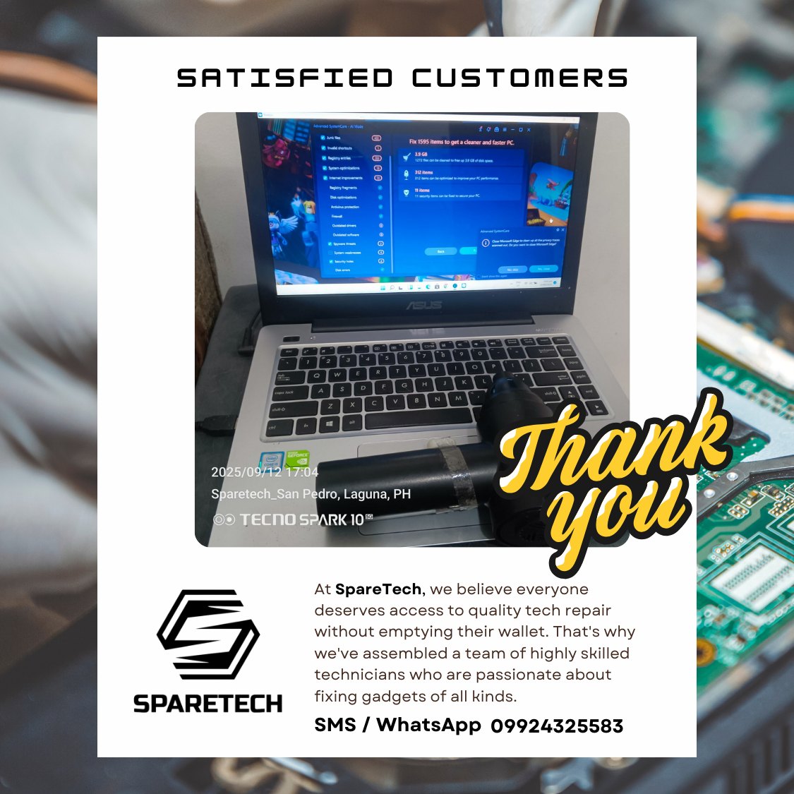 Sparetech | San Pedro