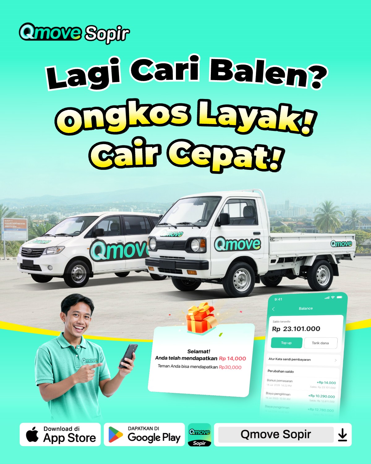 Qmove Sopir