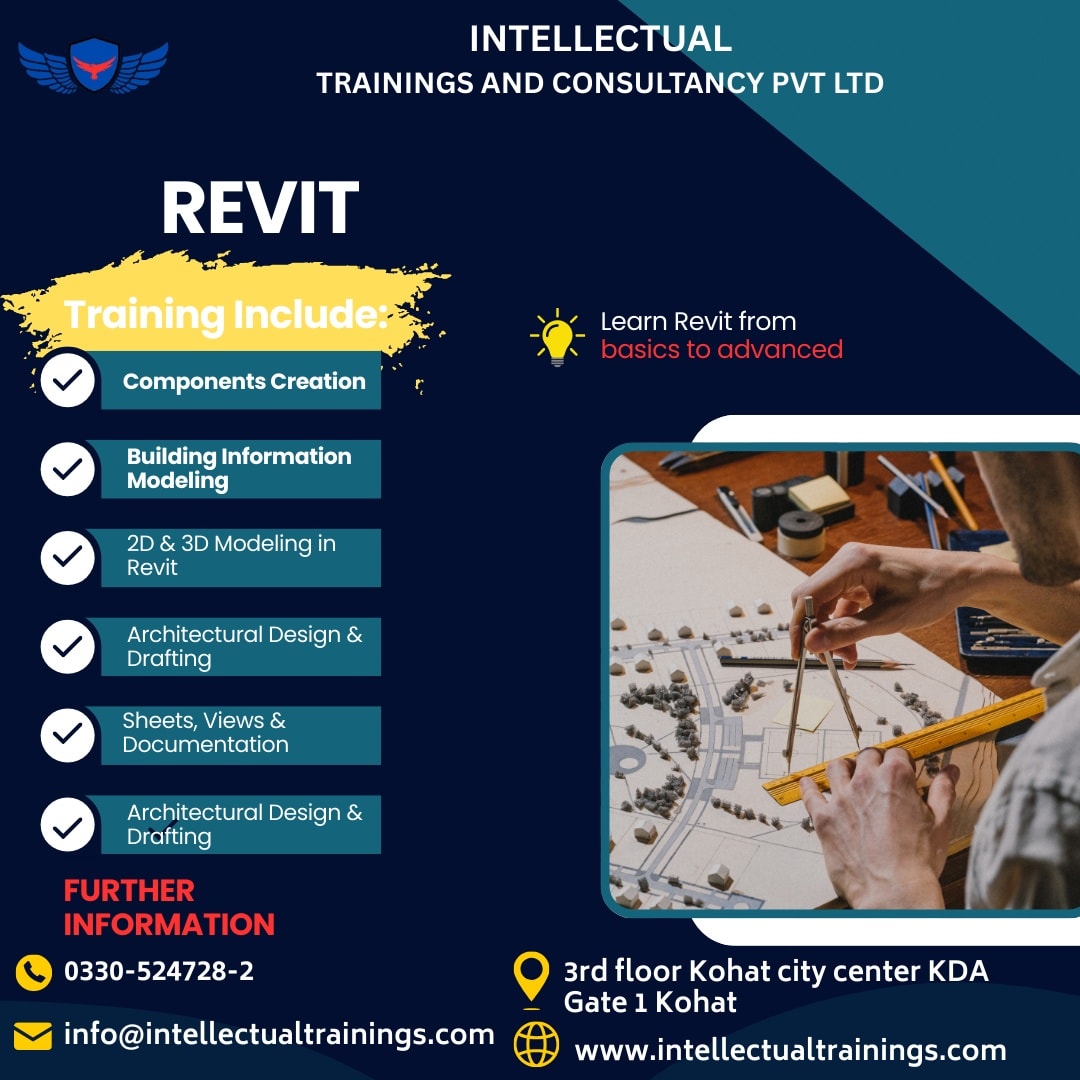 Intellectual - 🚀 Master Revit – The Future of BIM & 3D Design! 🏢 Take ...