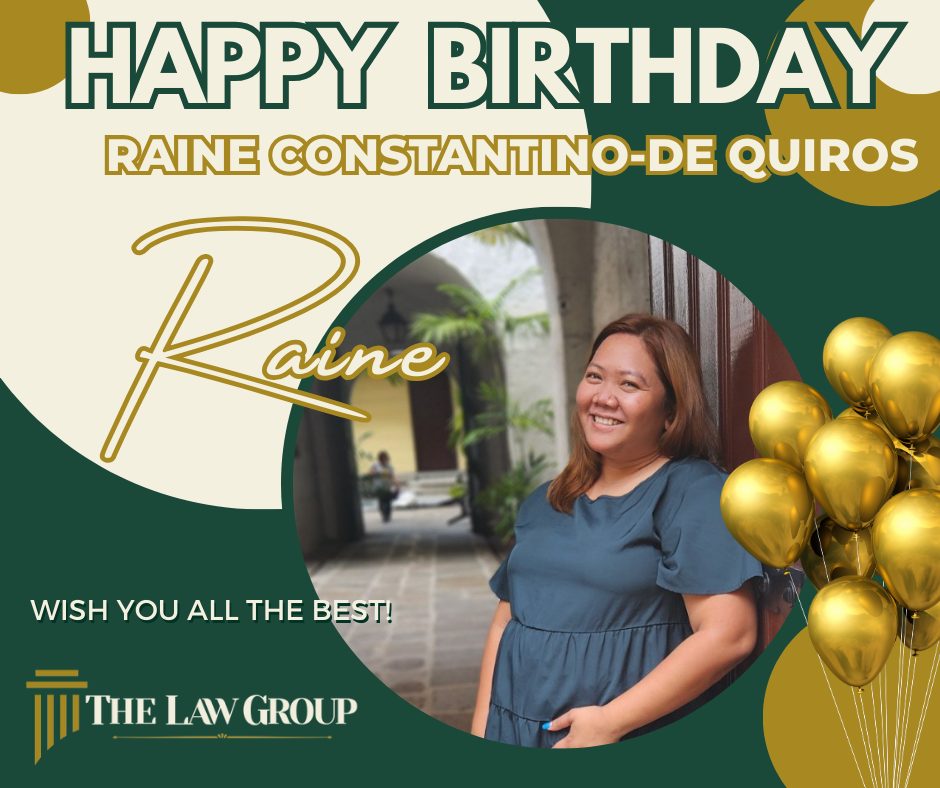 The Law Group - 🎉🌟 Happy Birthday, Ms. Raine! 🌟🎉 Today,...