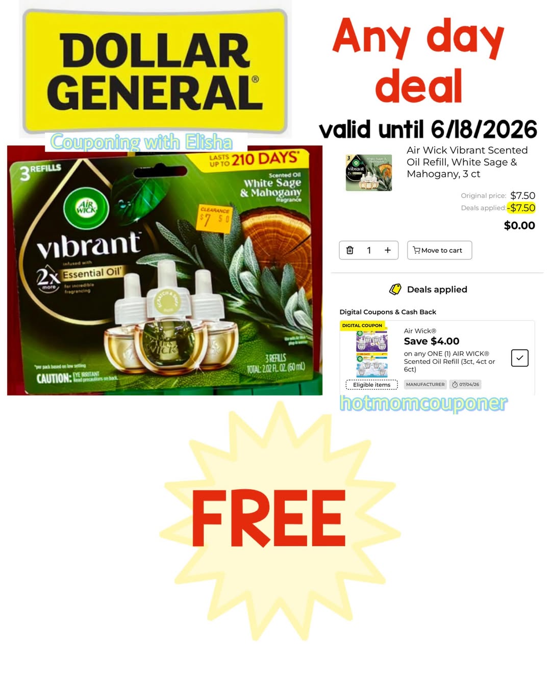 Dollar General Deal $14.75 #scott #angelsoft #airwick #greatdeal