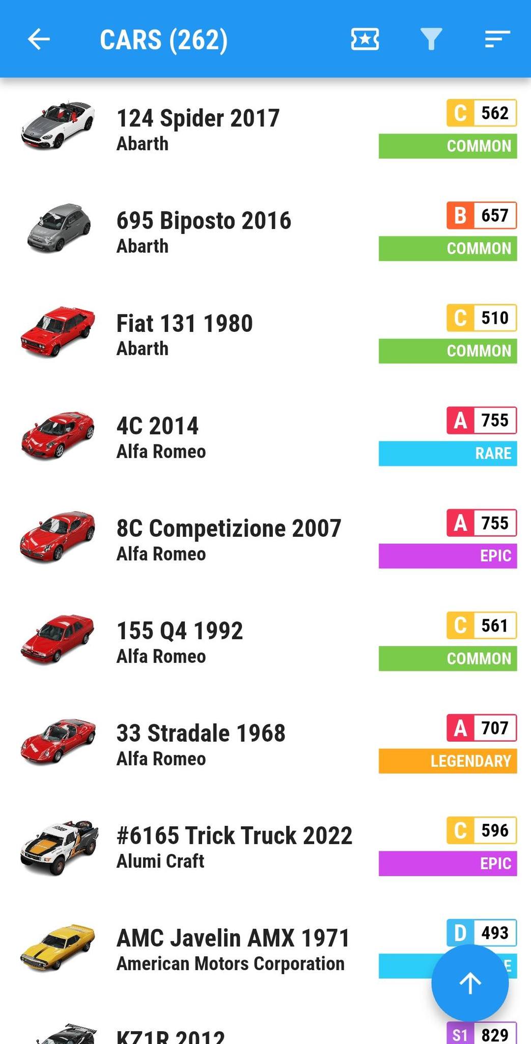 Finding cheap cars in Forza?