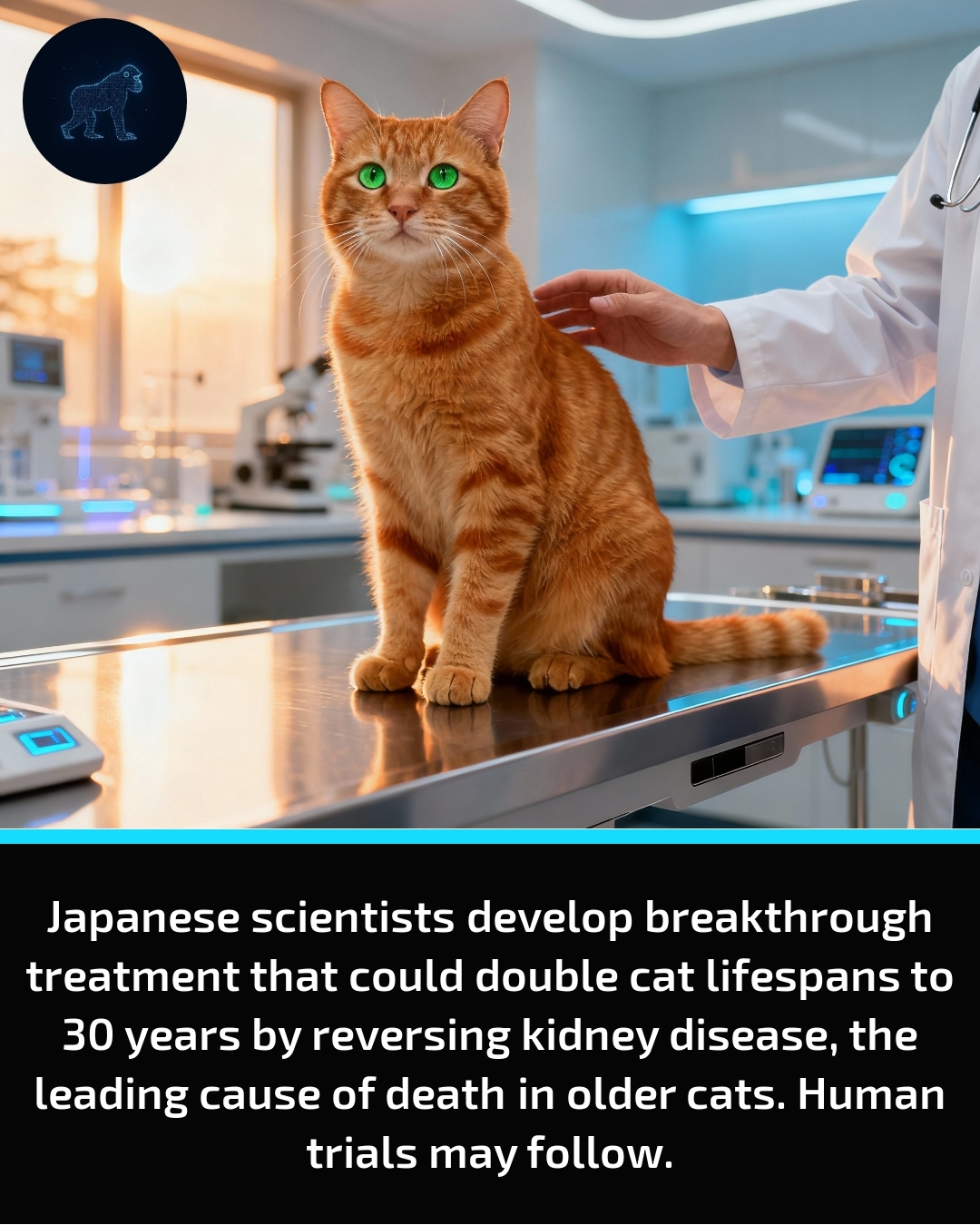 Evolved - Your cat could live to 30 years old. Scientists in Japan have ...