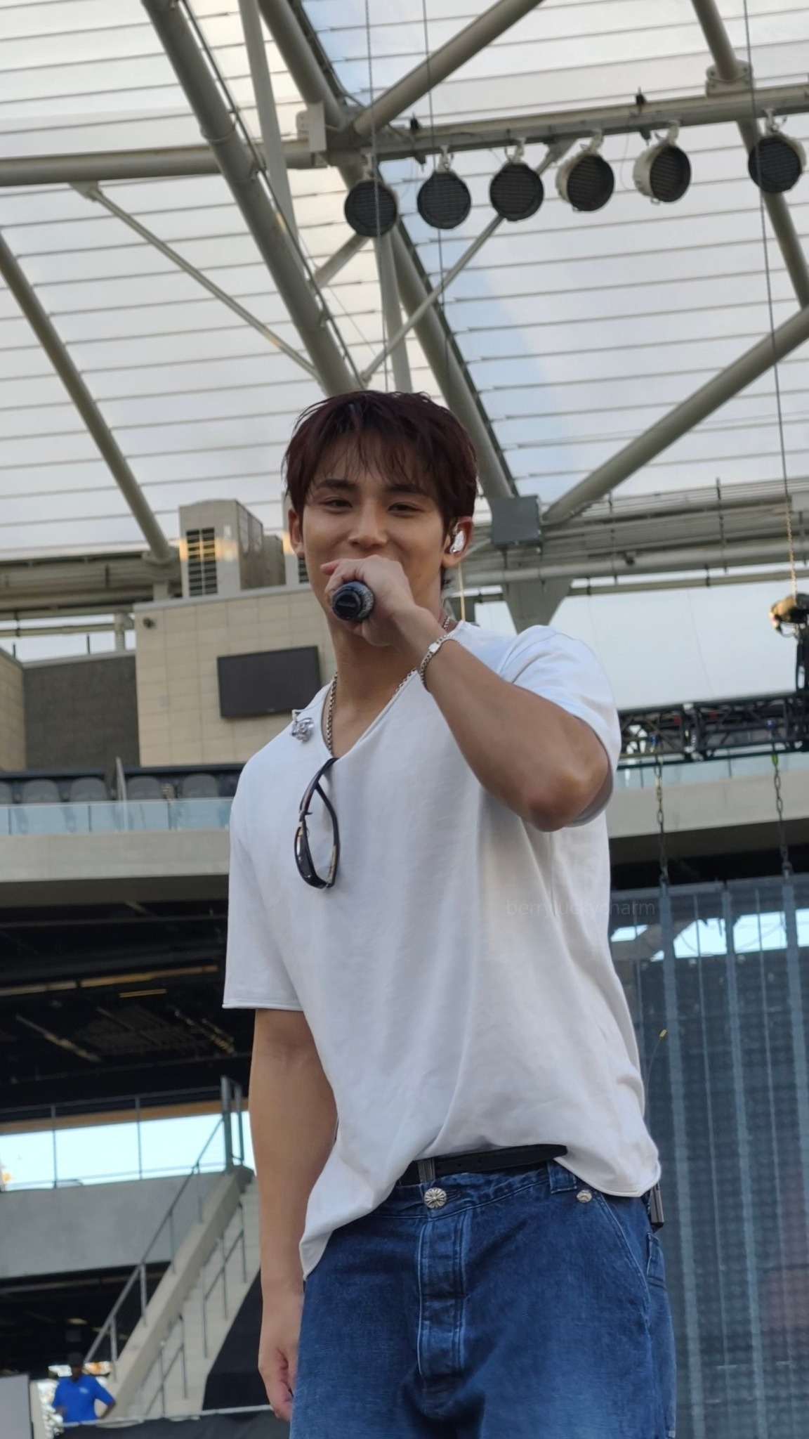 Kuala Lumpur concert day 2 soundcheck cute in yellow ctto