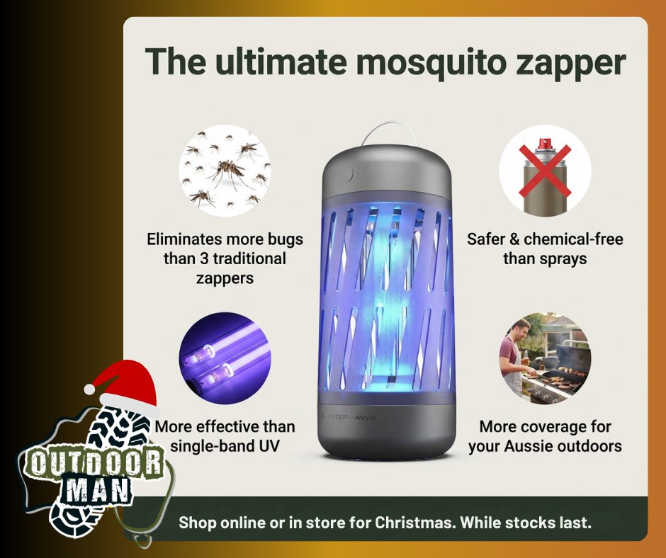 🎄🦟 Make mozzies disappear this... - Outdoor Man Australia | Facebook