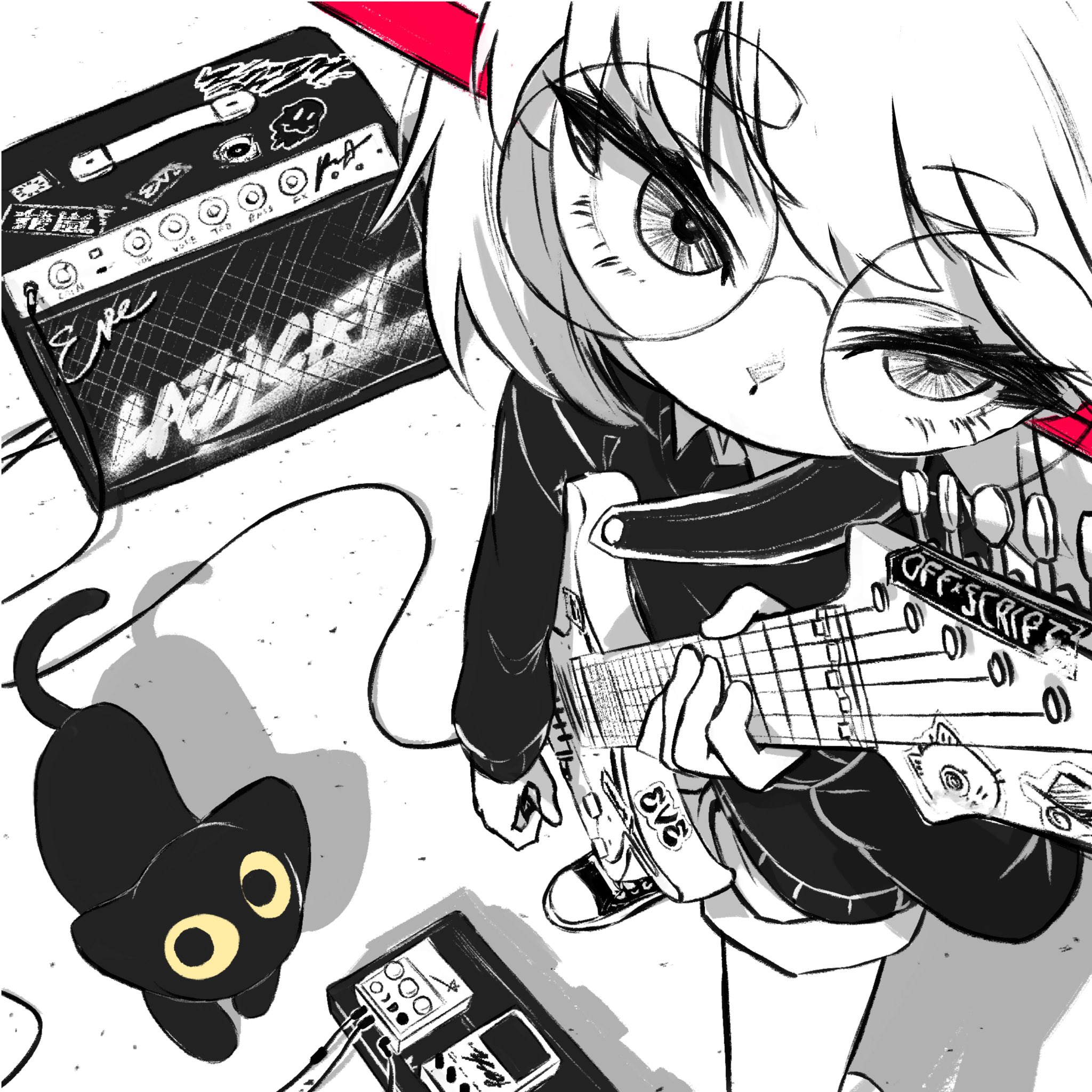 アイコン　lazy cat サイン　ジャケット　UnderBlueくじ Eve