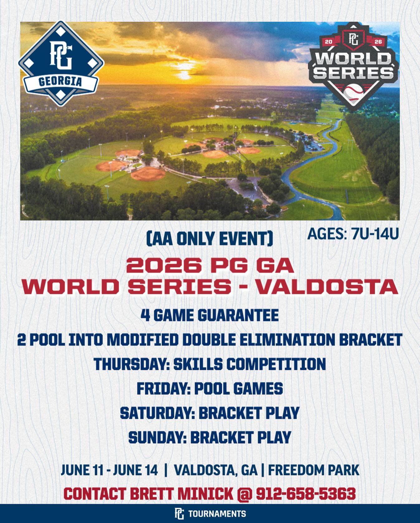 🏆 IT’S PG WORLD SERIES TIME IN... - Perfect Game SEC Georgia | Facebook