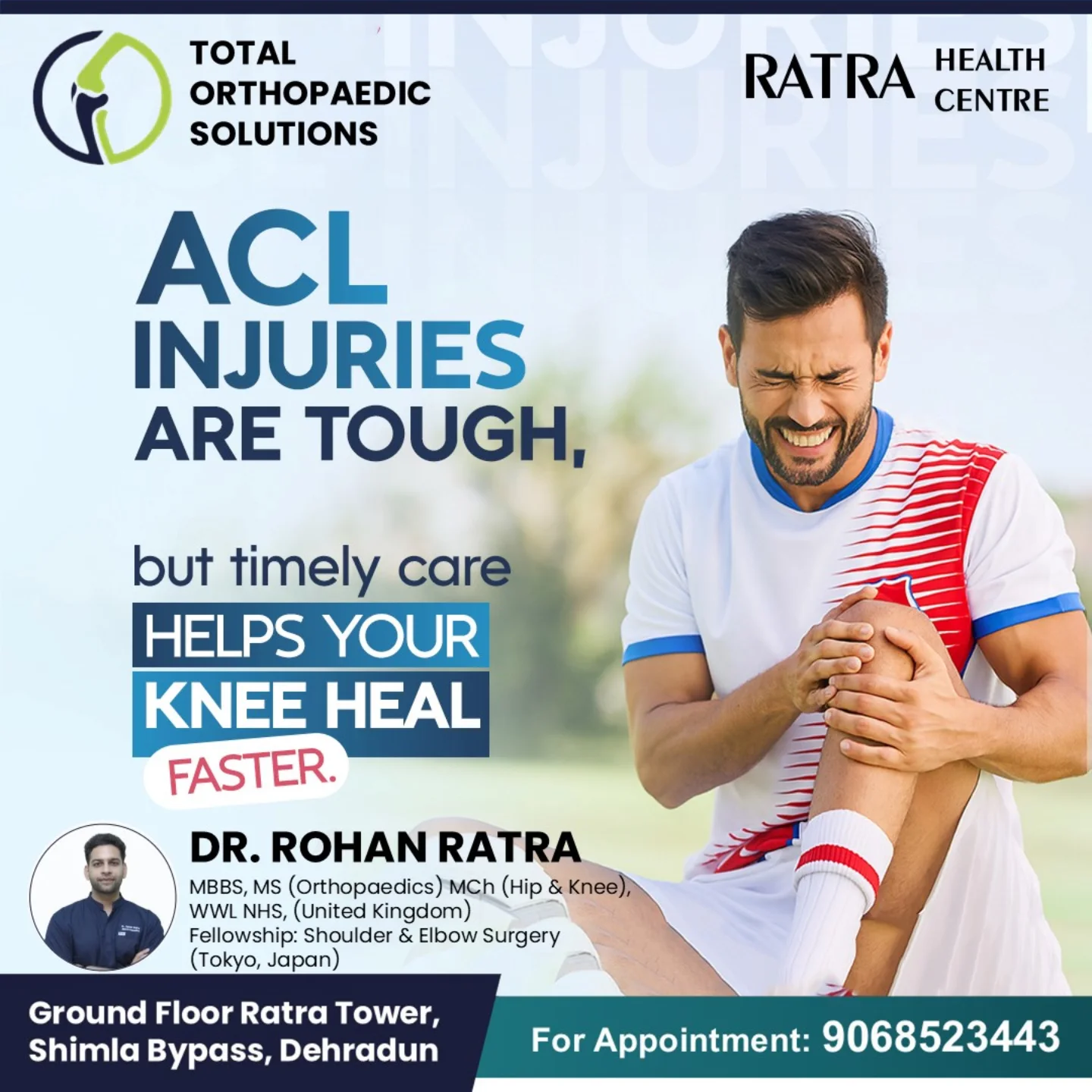 Total Orthopaedic Solutions - Ratra Clinic | Dehra Dun
