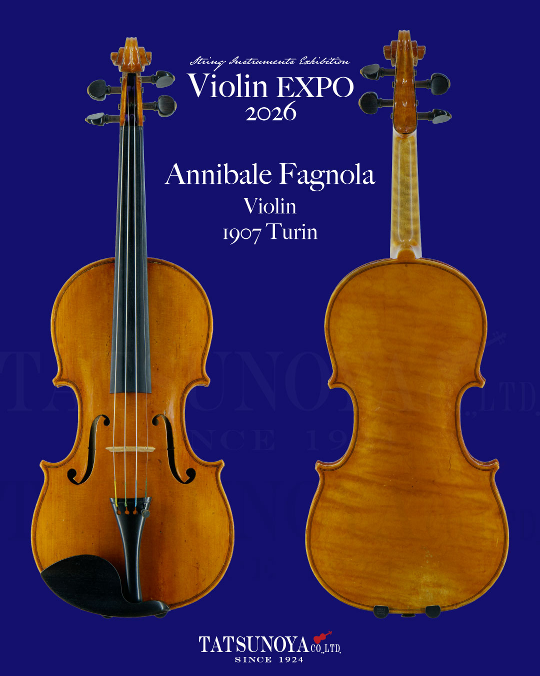 大阪・東京] Violin EXPO 2026 出展予定の楽器・楽弓の一例を、ご紹介