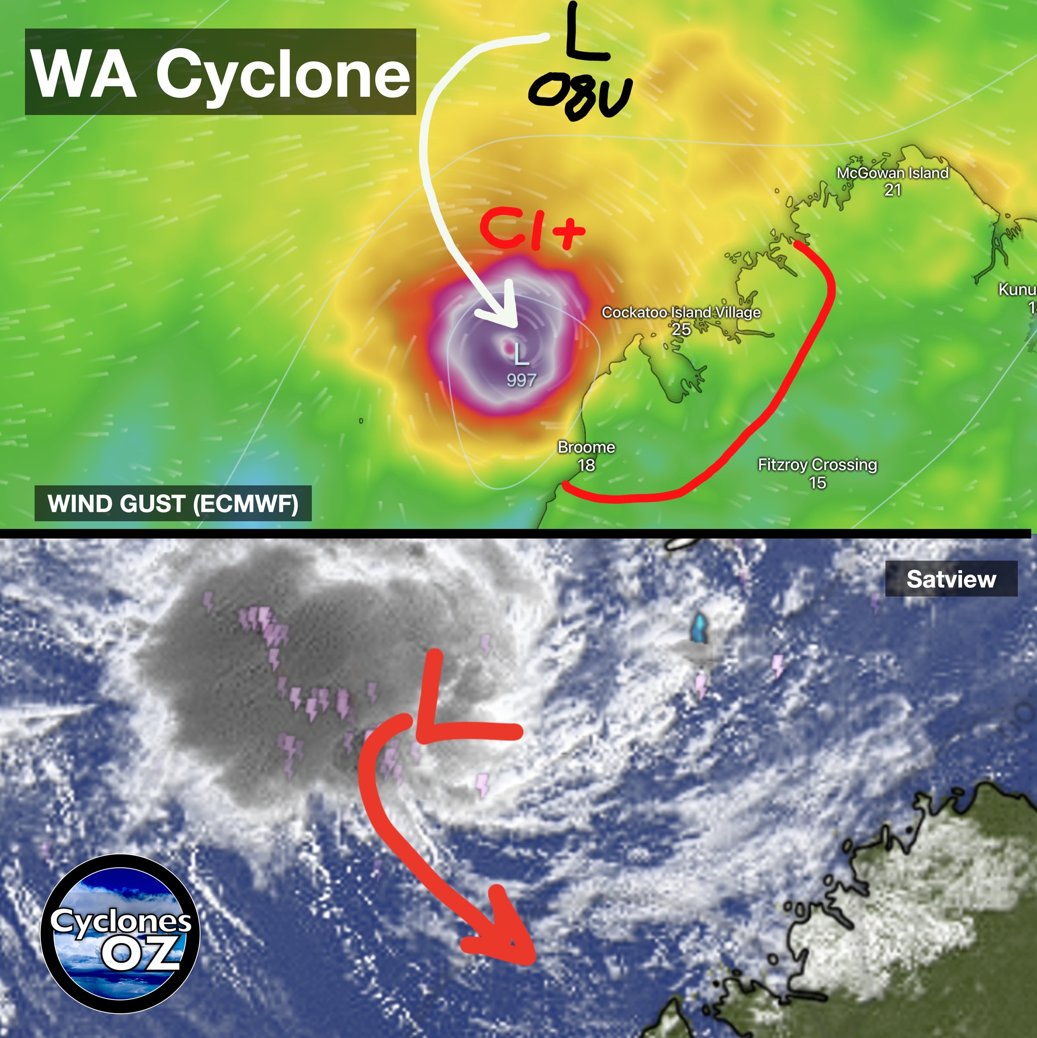 cyclonesoz - A cyclone could take aim at northern Australia early next ...