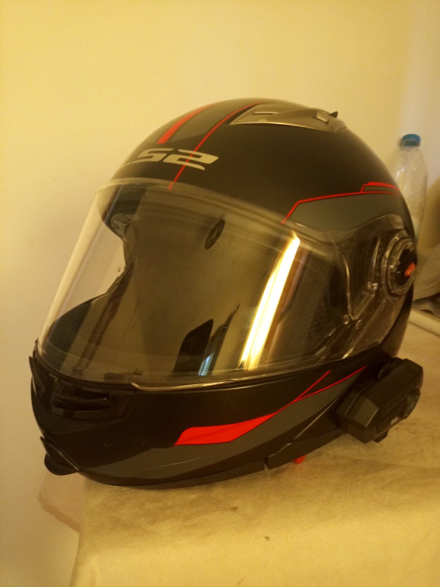 Y10 Casque De Moto Bluetooth Casque Sans Fil 5.3 étanche IPX6 Avec Annulation Du Bruit Pour Personne Seule