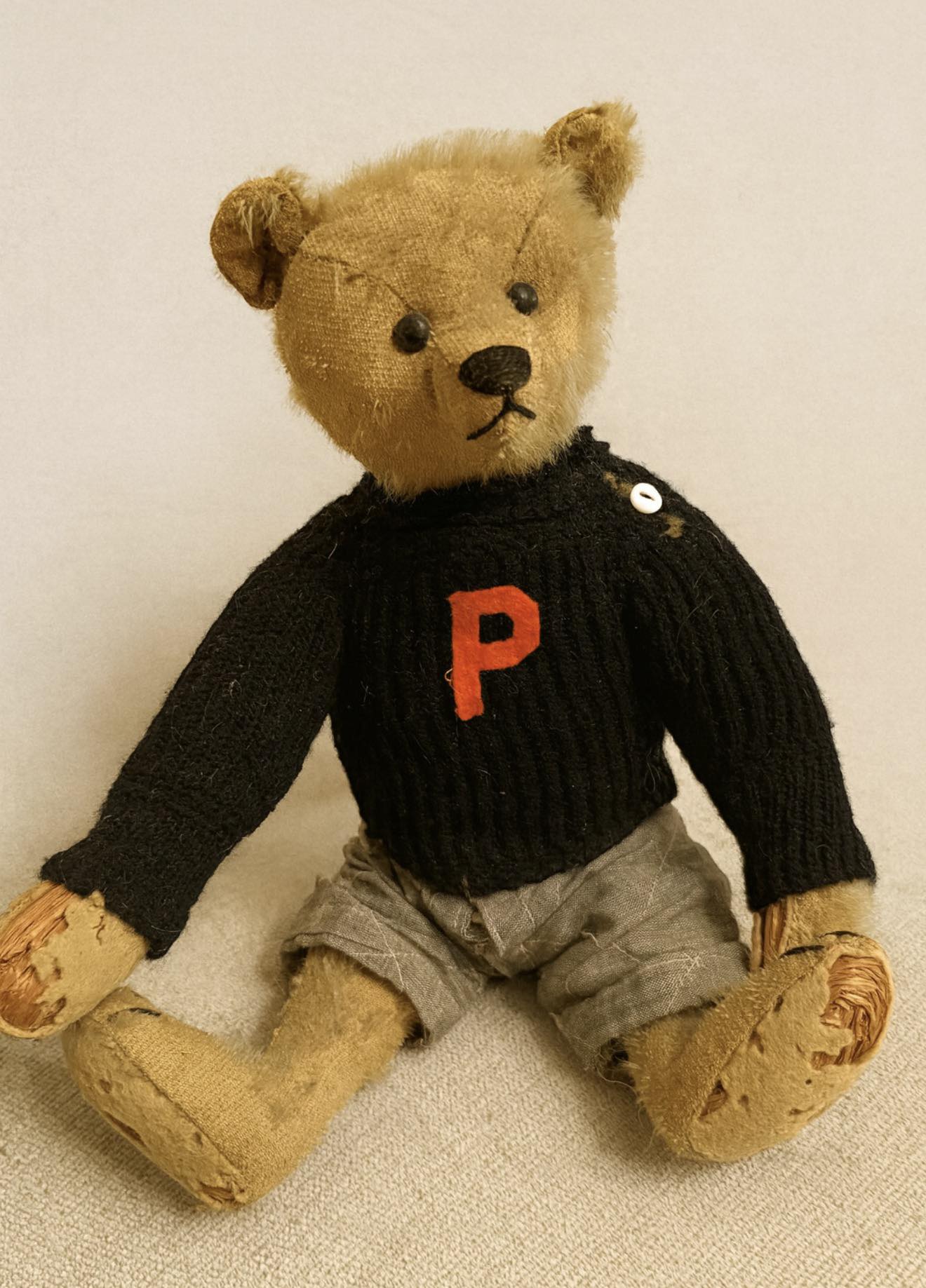Most people walk right past teddy bears at the thrift store