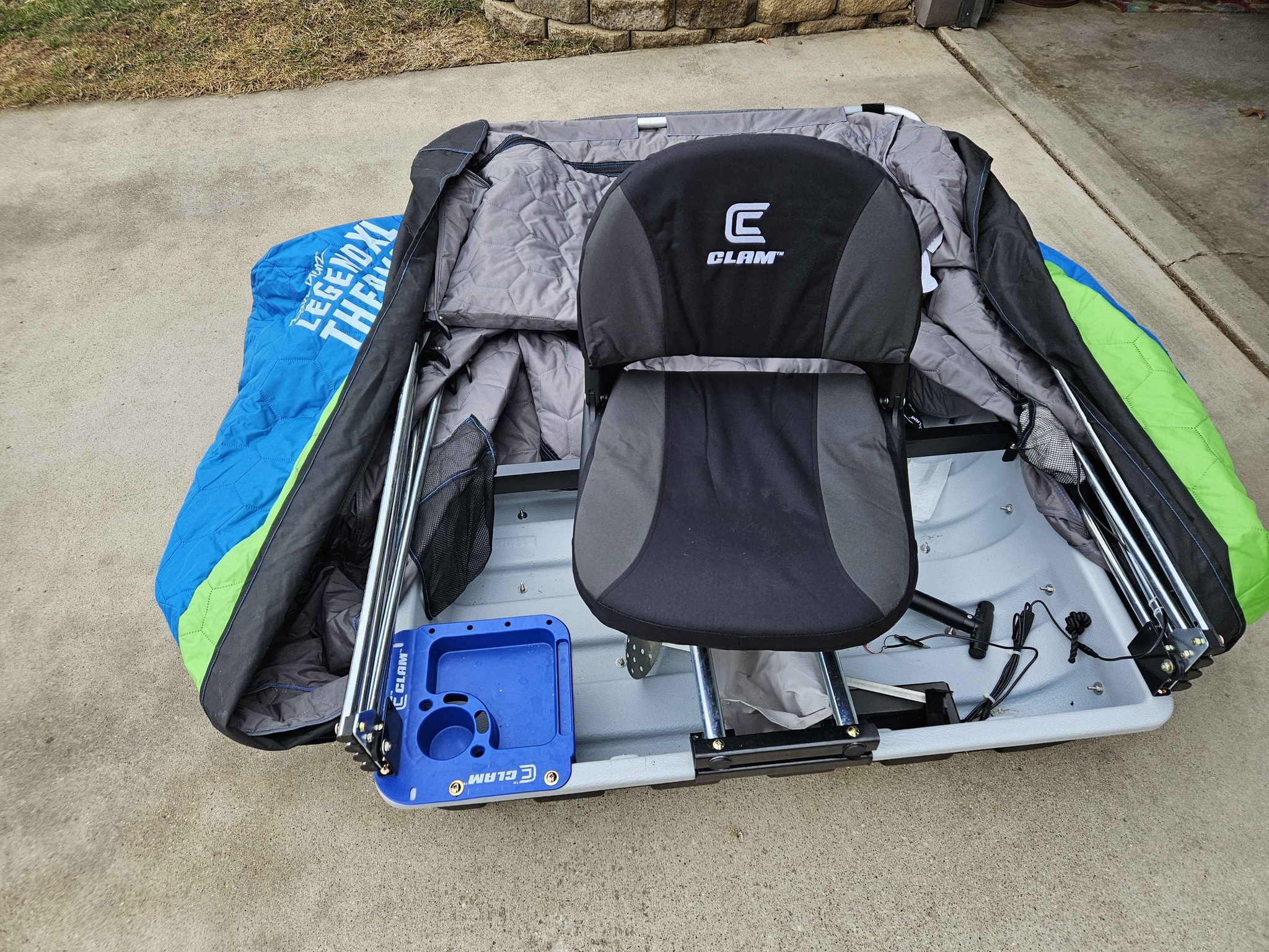 clam ice fishing box 9746 Crate Organize and identify your tackle New Arrivals – Clam Outdoors