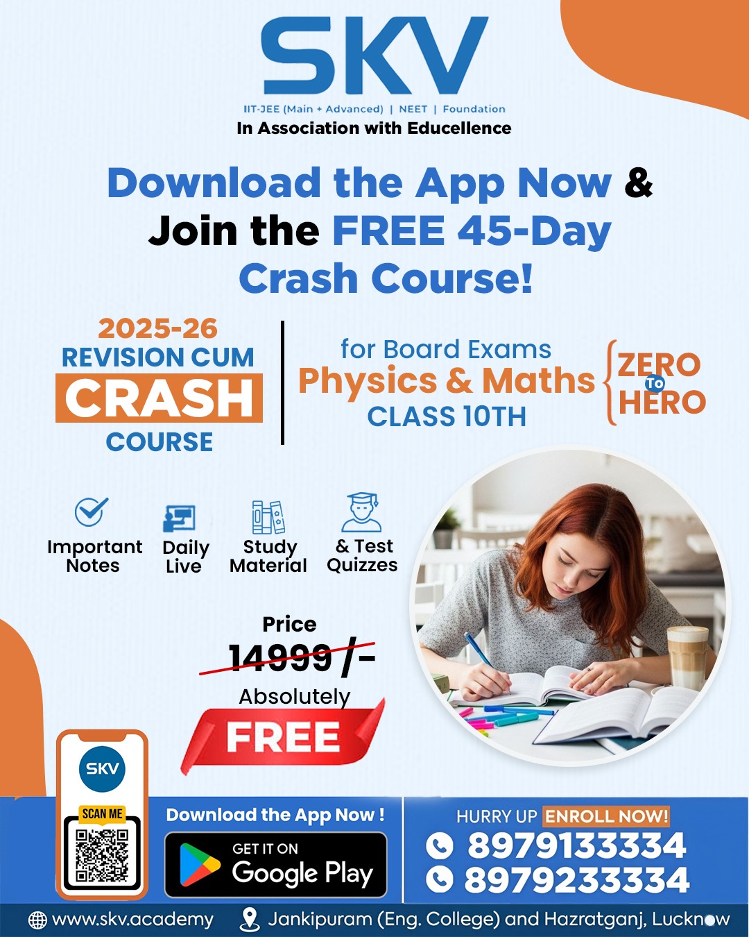 SKV - 🚀 ICSE Class 10 Students — Your FREE 45-Day Crash Course is LIVE ...