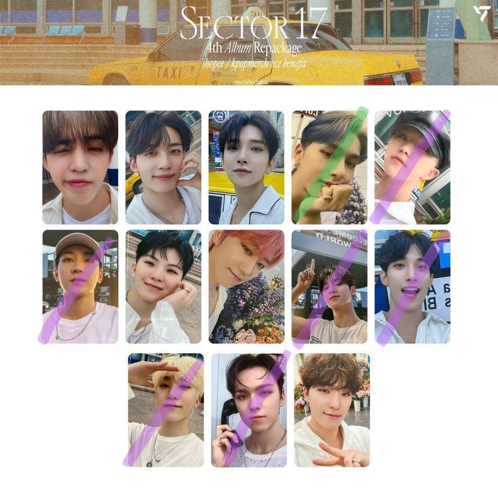 SEVENTEEN SHOPEE kpopmerch 120枚 SEVENTEEN SHOPEE kpopmerch 120枚 🎉PRE-ORDER OPEN🎉 Order Here