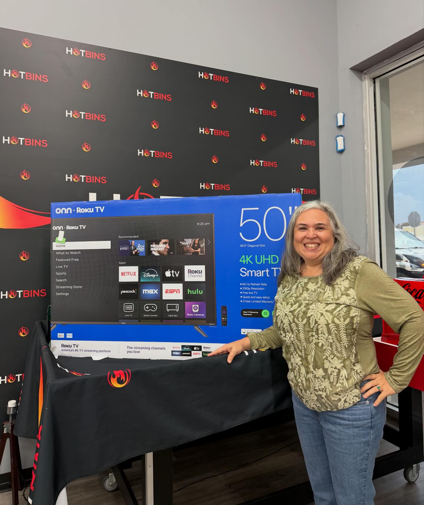 HotbinsDaytona - Congratulations to our winner of the TV raffle on ...