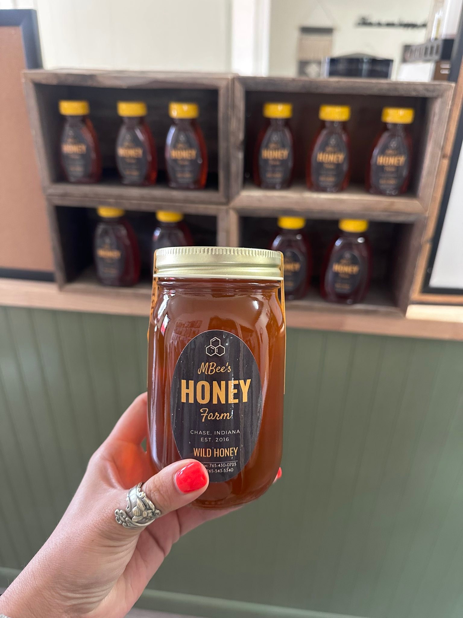 Honey is also restocked at The Market in Oxford!! 🍯🍯 They carry