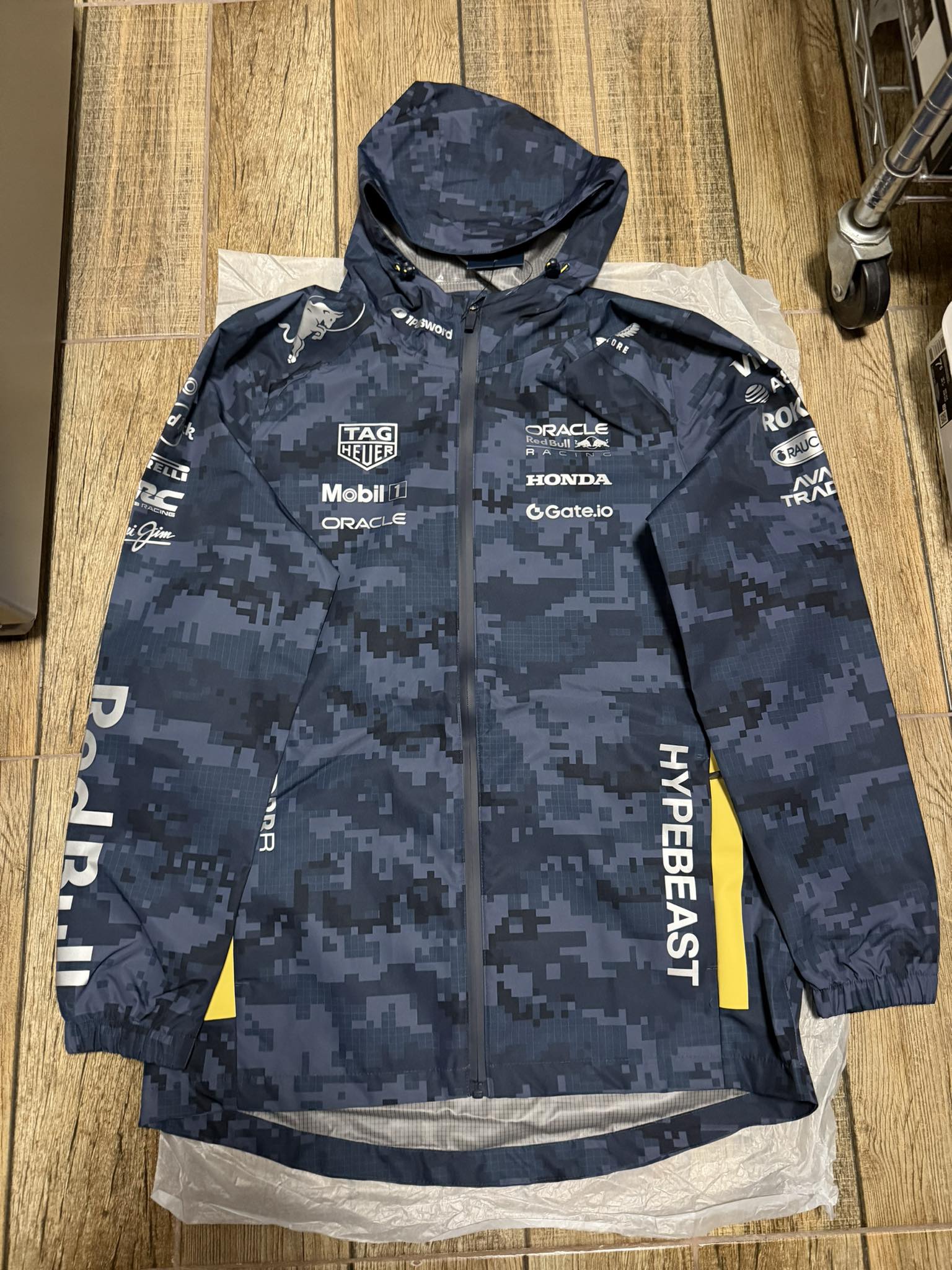 Redbull F1 Hypebeast Rain Jacket 🏁 Medium size One stock only