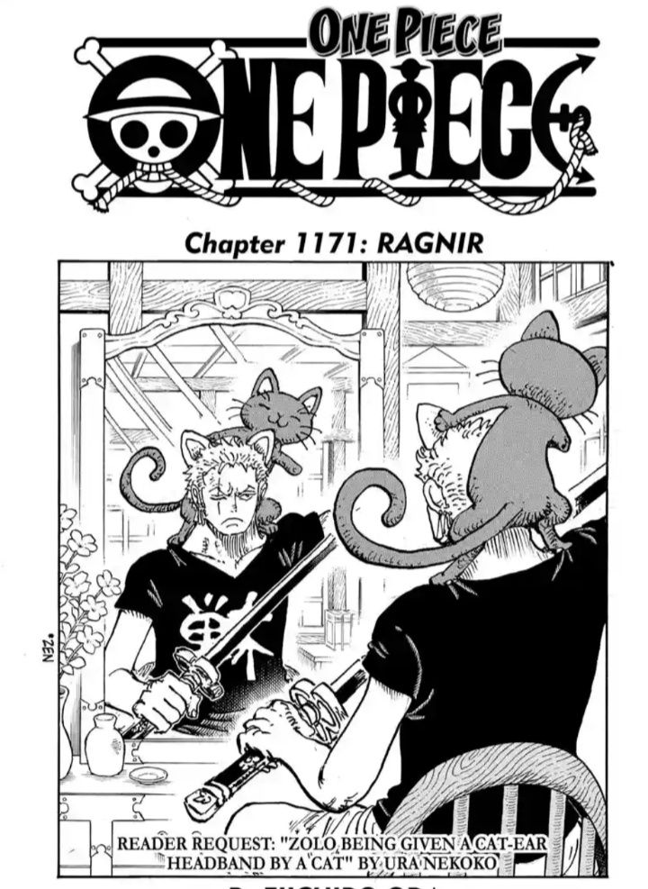 One Piece Chapter 1176 Cover Page♥️ #ONEPIECE #mugiwara