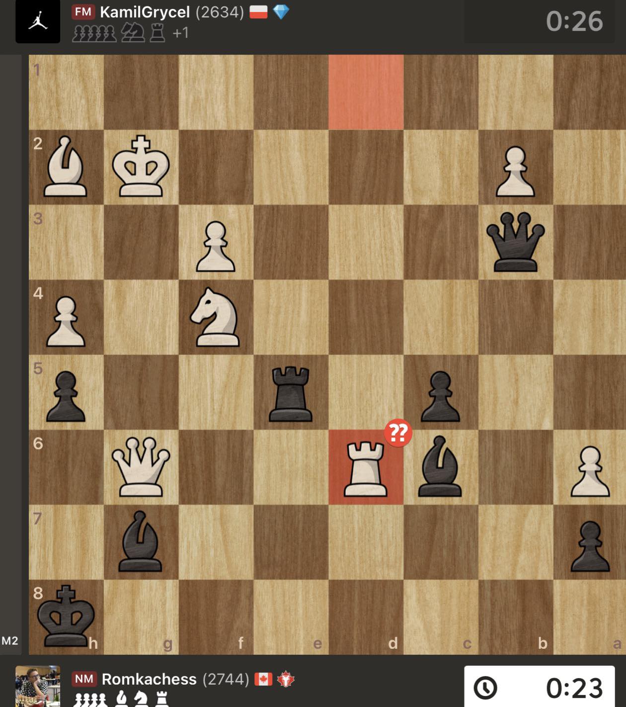 Checkmate in 2 chess puzzle