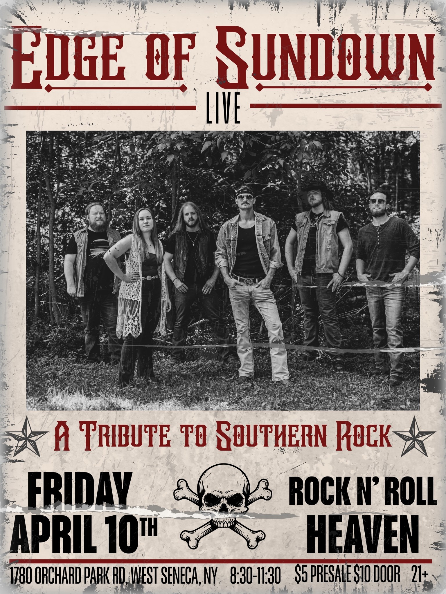 Edge of Sundown at Rock N’ Roll Heaven