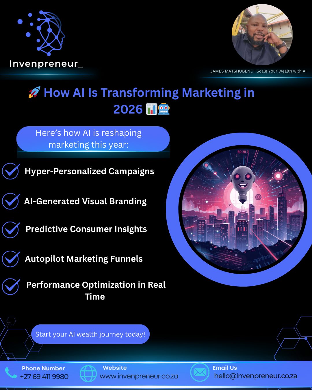 James - 🚀 How AI Is Transforming Marketing in 2026 📊🤖 Hey, it’s James ...