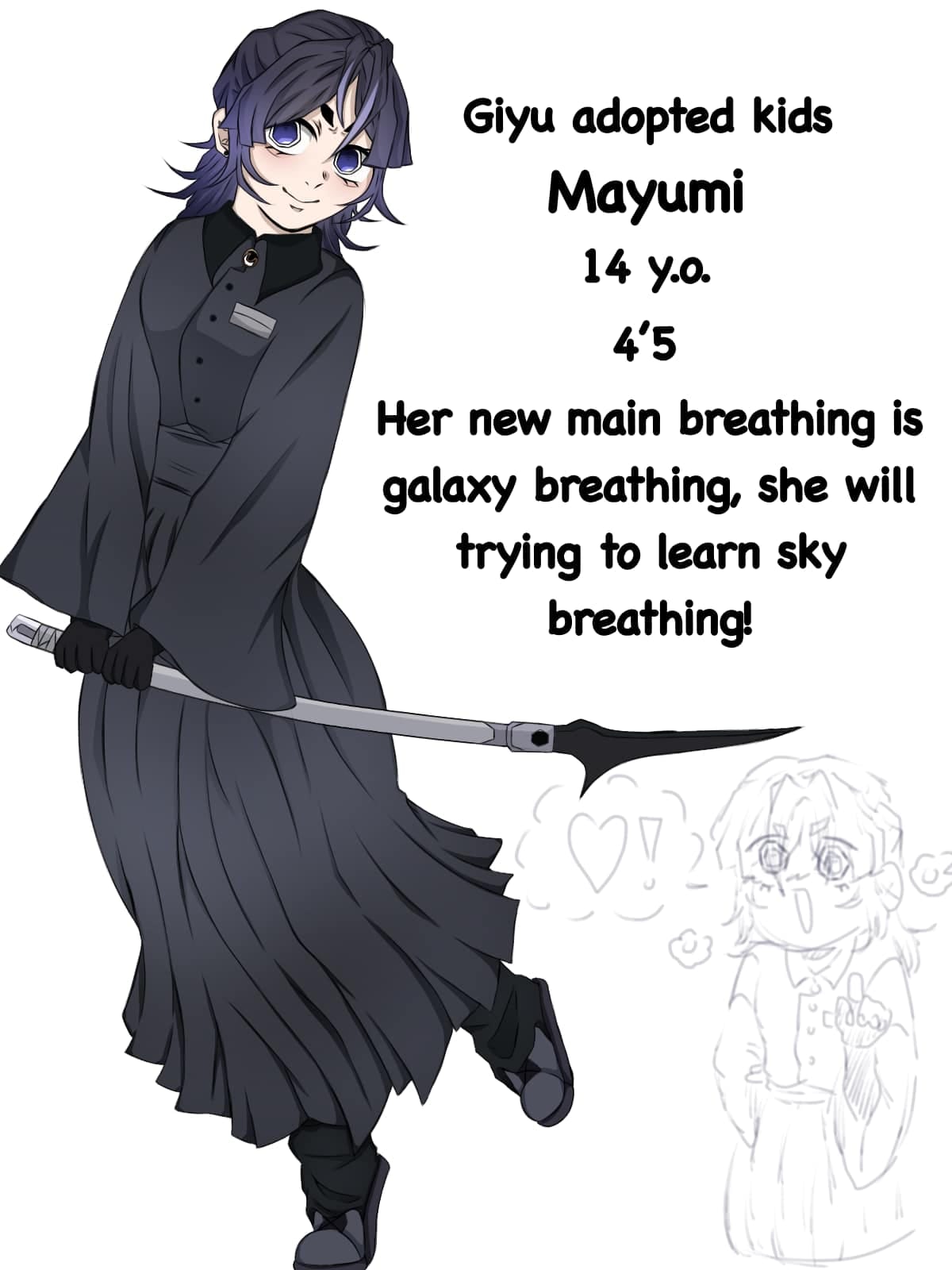 new oc in demon slayer kny °~ -- {base body character 