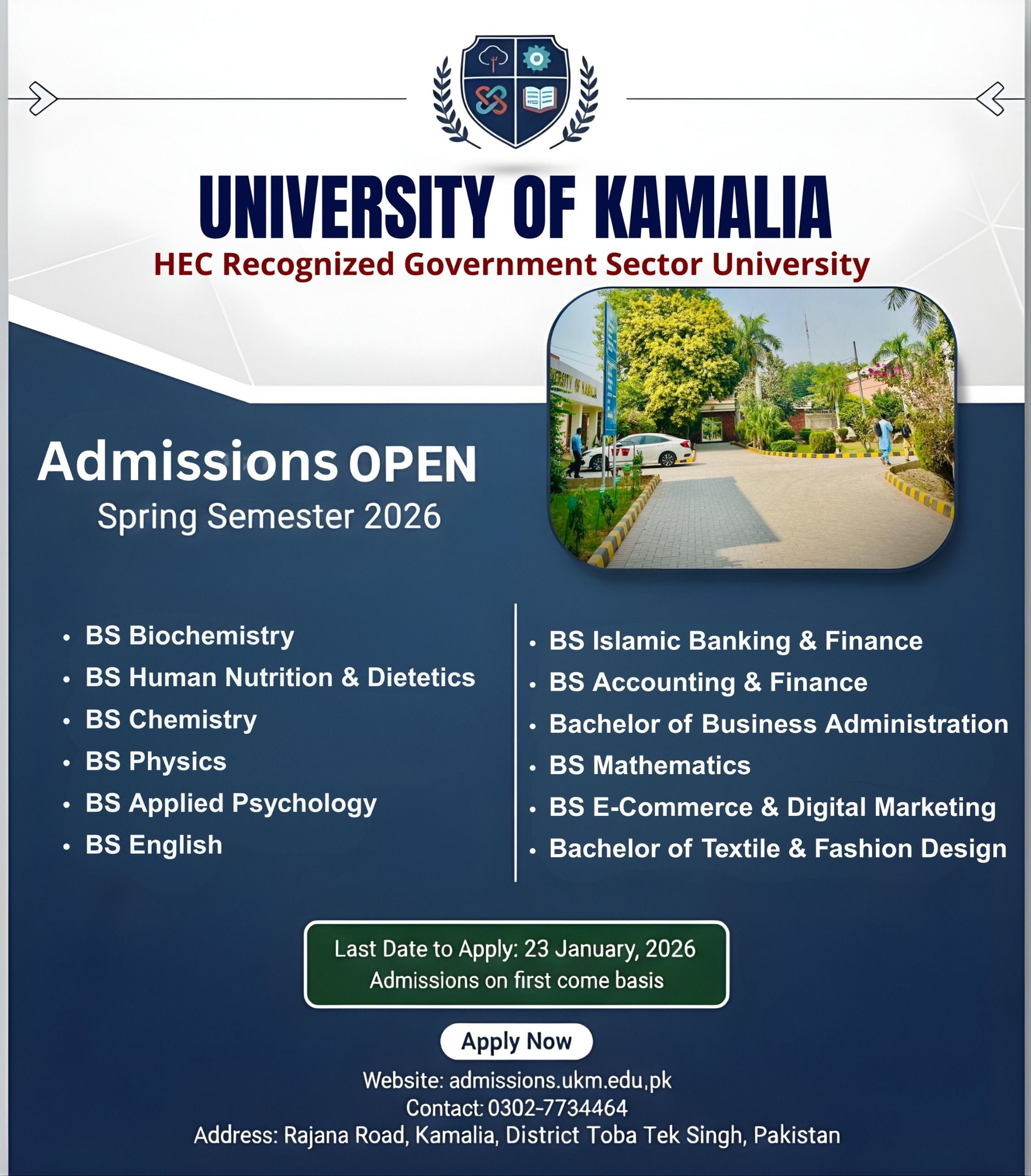 University of Kamalia... - University of Kamalia Official