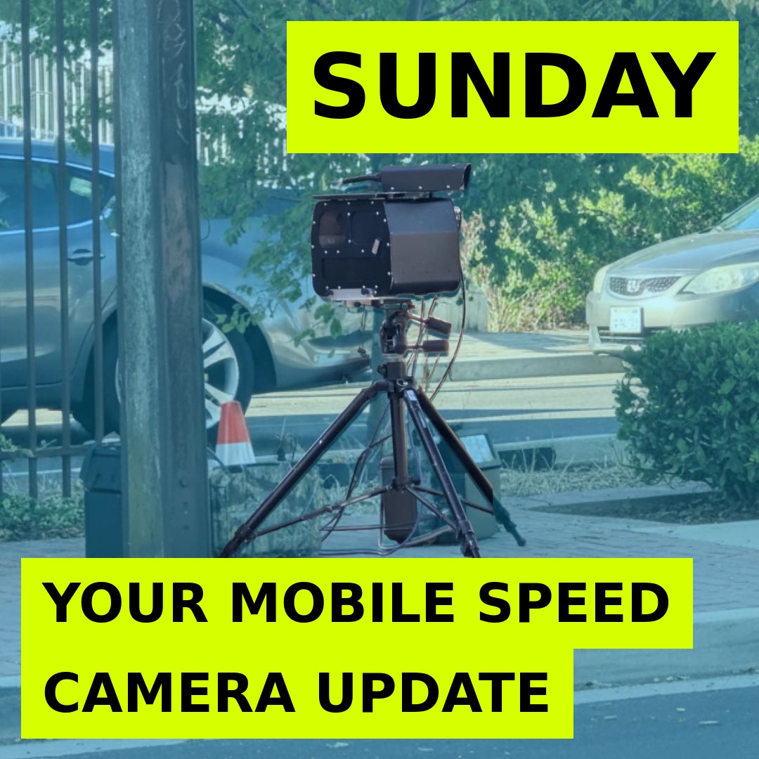 Speed - Mobile speed cameras — Sunday 21 December 2025 Most activity ...