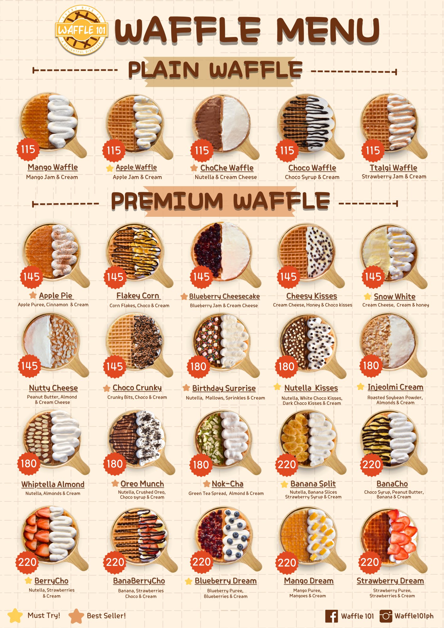Waffle 101 - Treat yourself to a world of waffle flavors,...