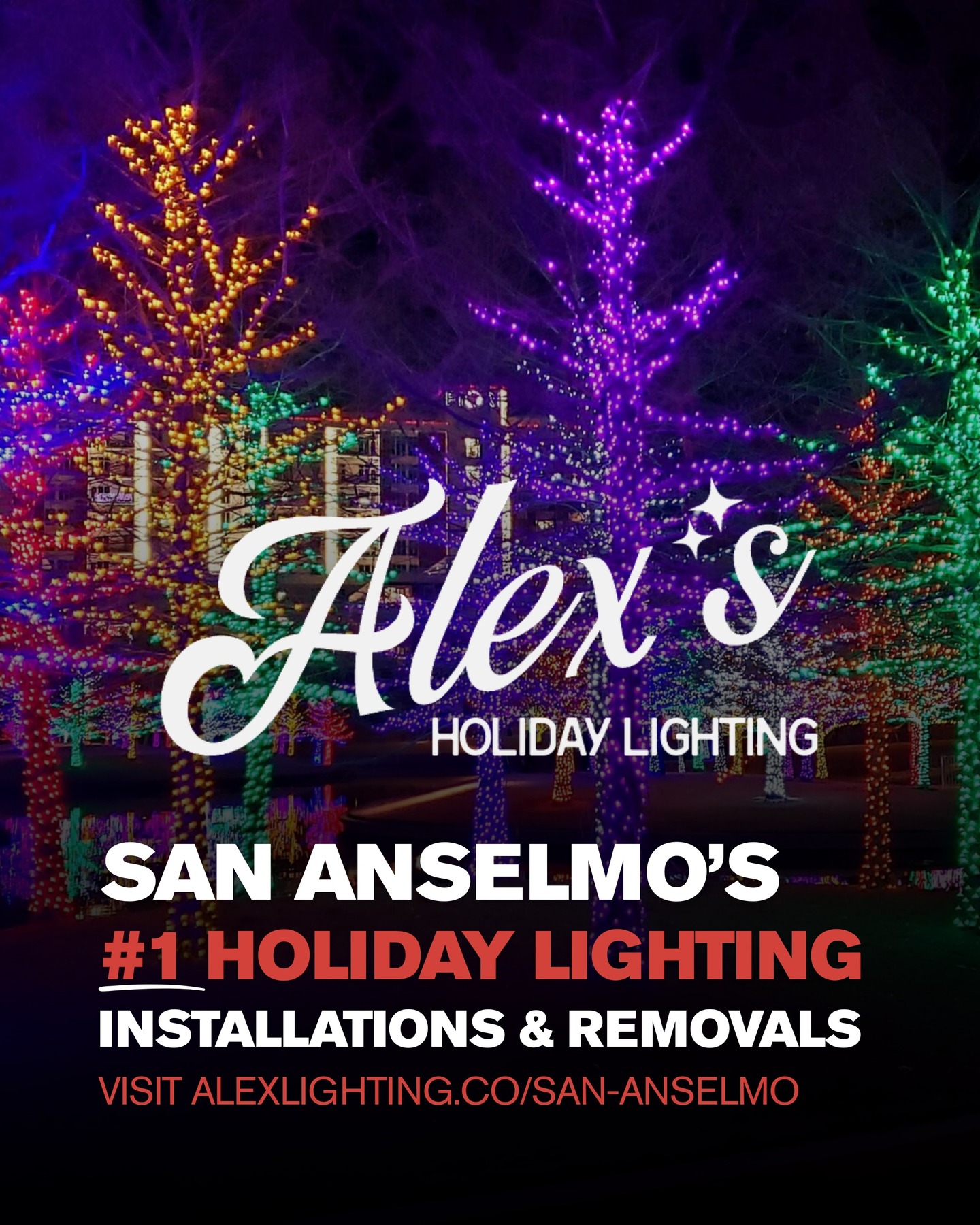 Alex's Holiday Lighting | San Rafael CA