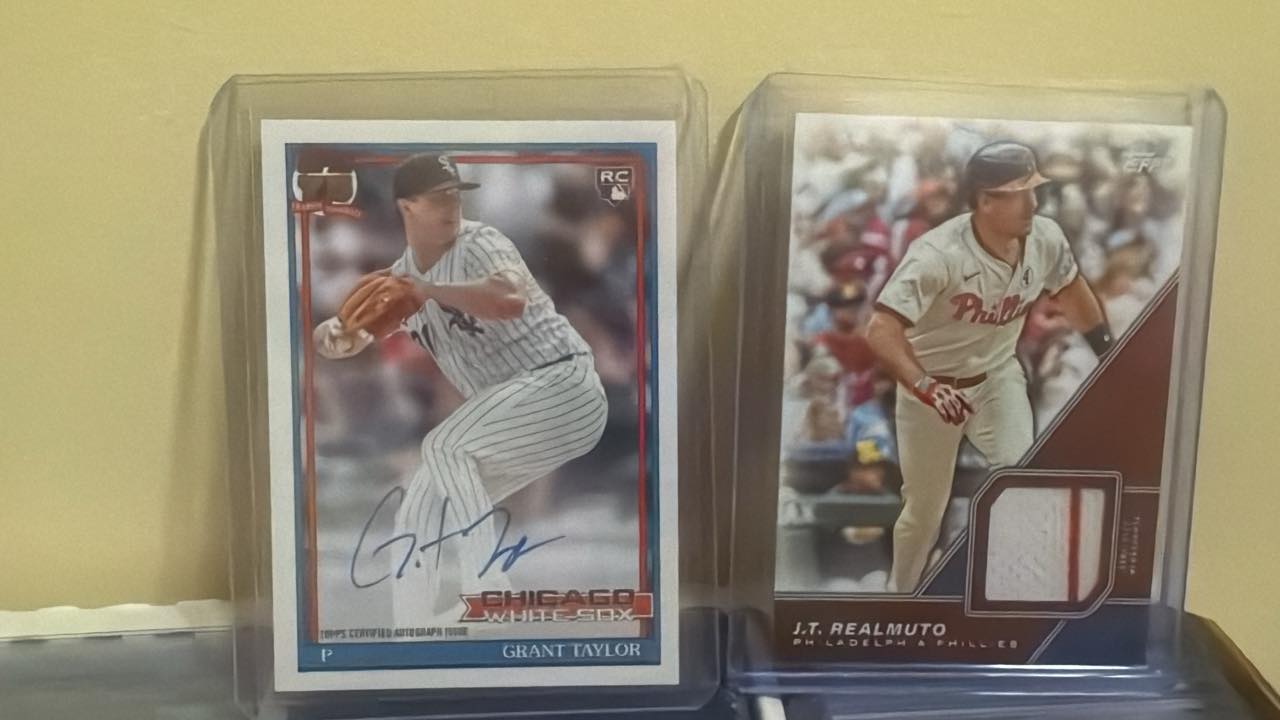 pulling autos and relics from 2026 topps