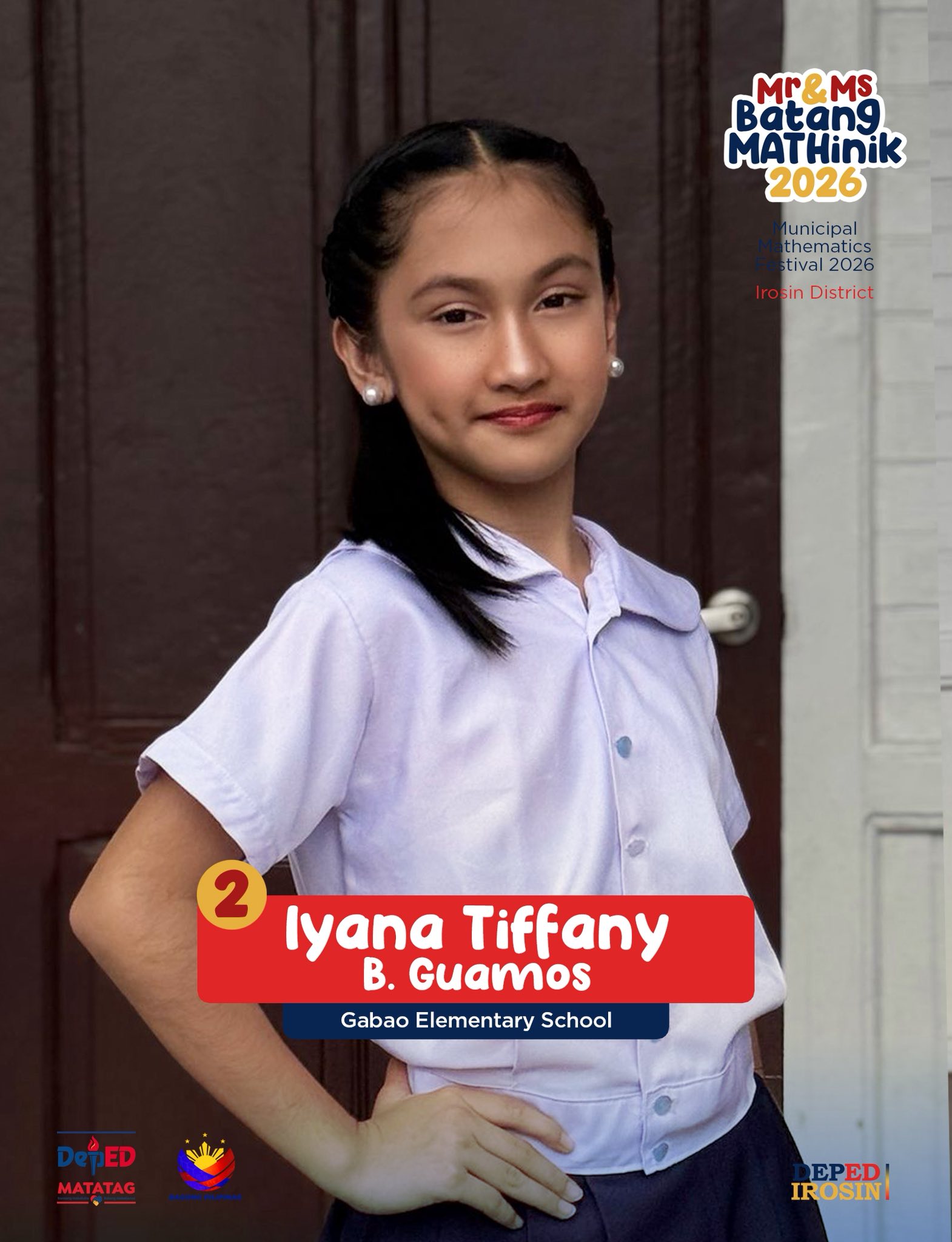 DepEd - Official Candidates for Mr.&Ms. Batang MATHinik 2026 ...