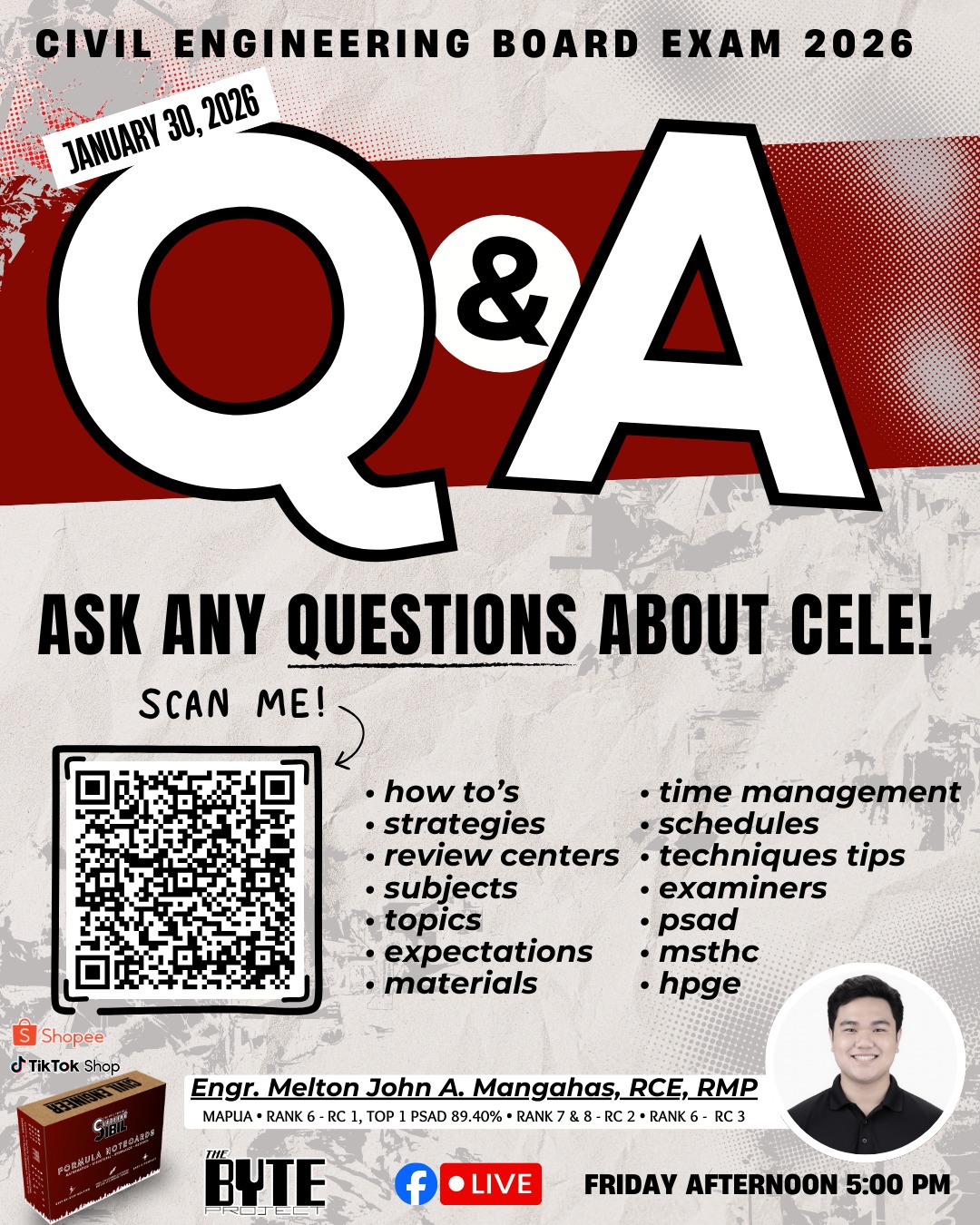The BYTE - Preparing for the CELE 2026 and feeling overwhelmed? SCAN ...