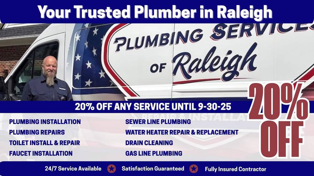 Plumbing Services of Raleigh | Raleigh NC