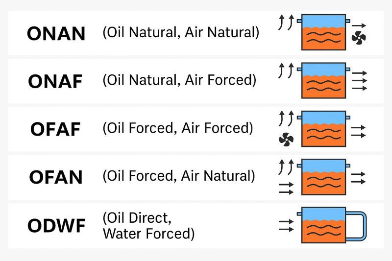 Bebeto-Tech - Simple Guide to Transformer Cooling Types Transformers ...